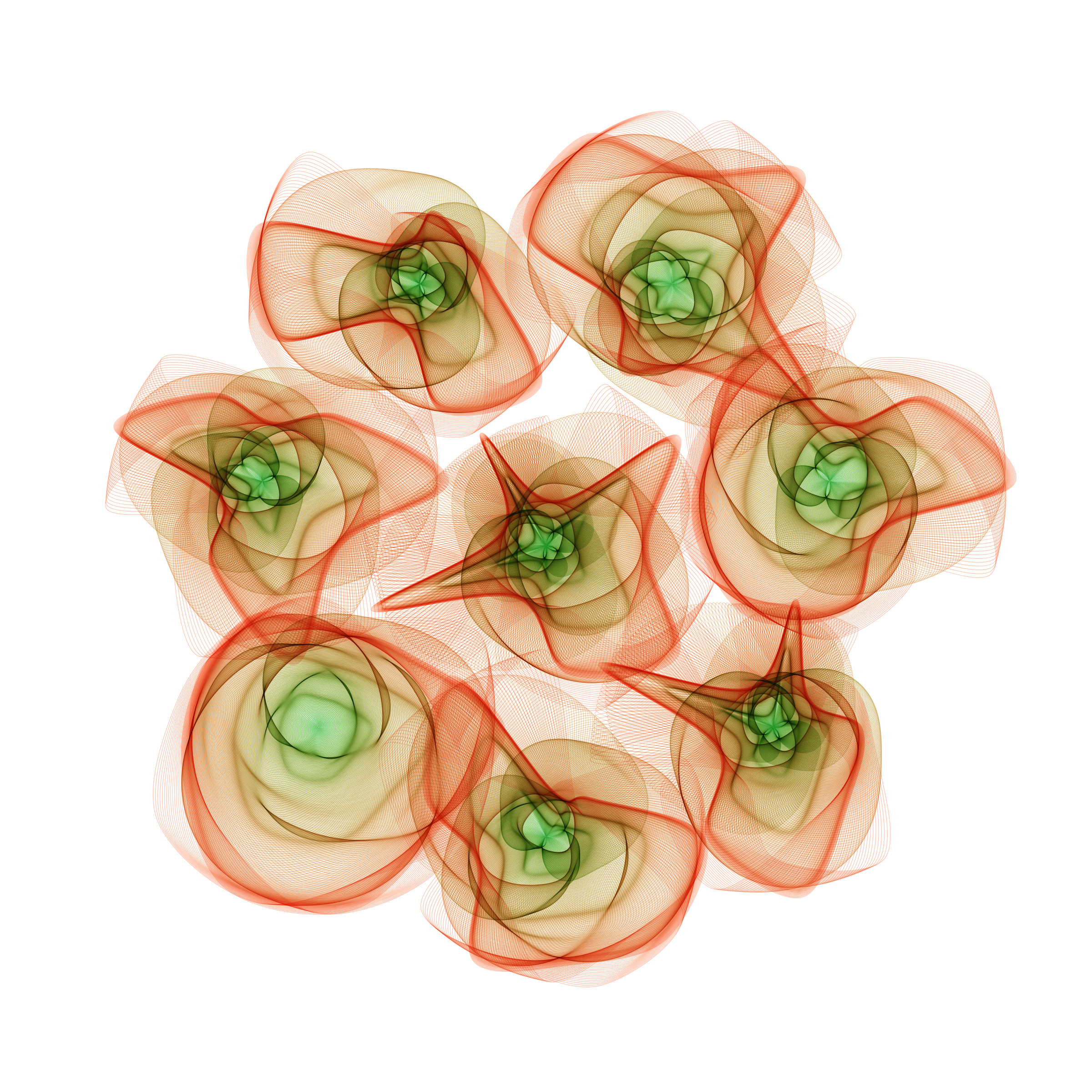 Art Blocks - Art Blocks v2 - Flowers #1 - NFT # 116000001