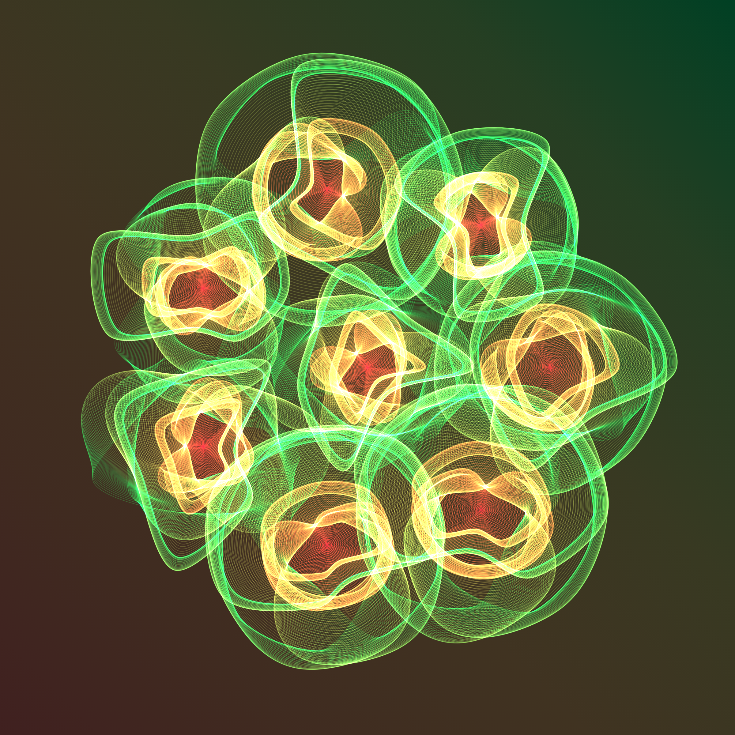 Art Blocks - Art Blocks v2 - Flowers #3 - NFT # 116000003