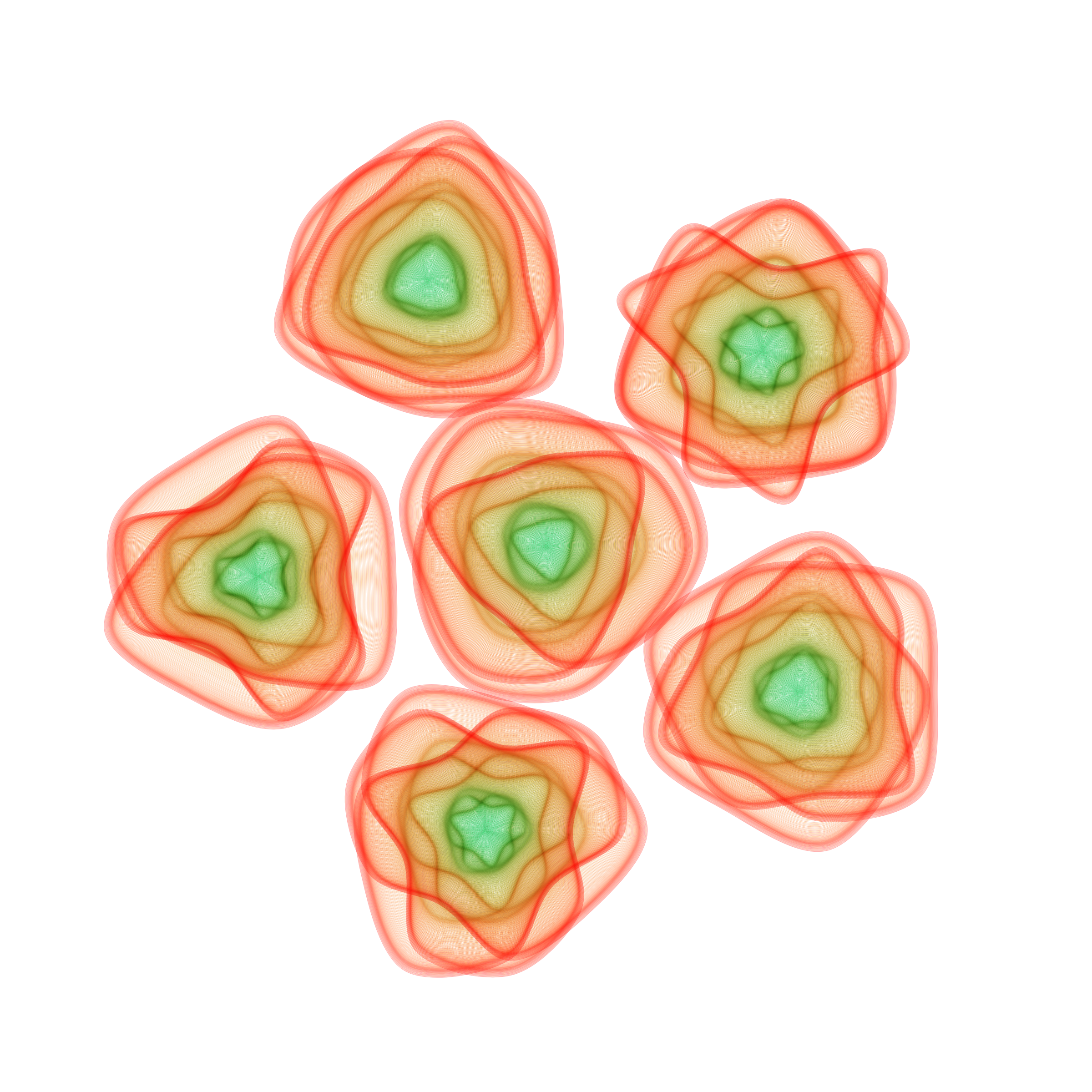 Art Blocks - Art Blocks v2 - Flowers #7 - NFT # 116000007