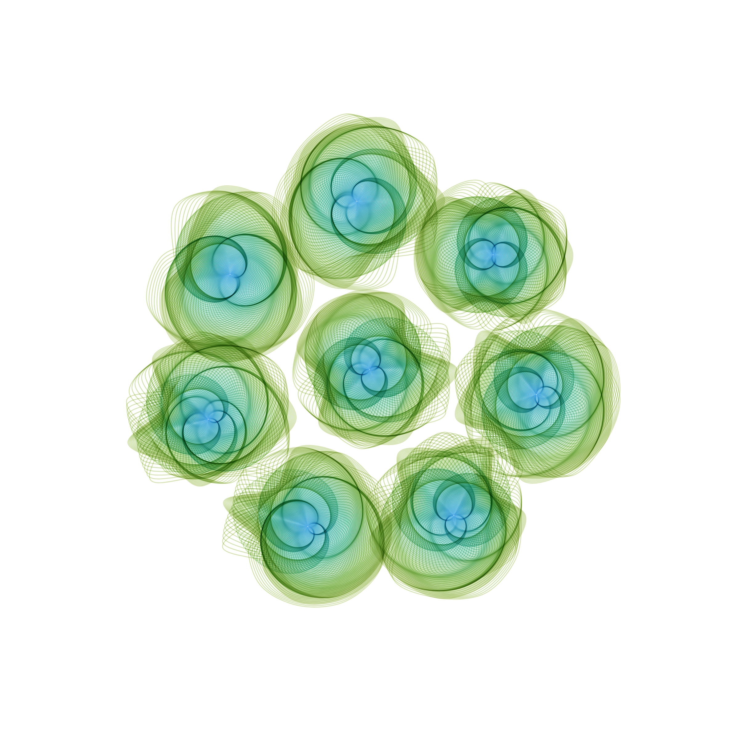 Art Blocks - Art Blocks v2 - Flowers #16 - NFT # 116000016