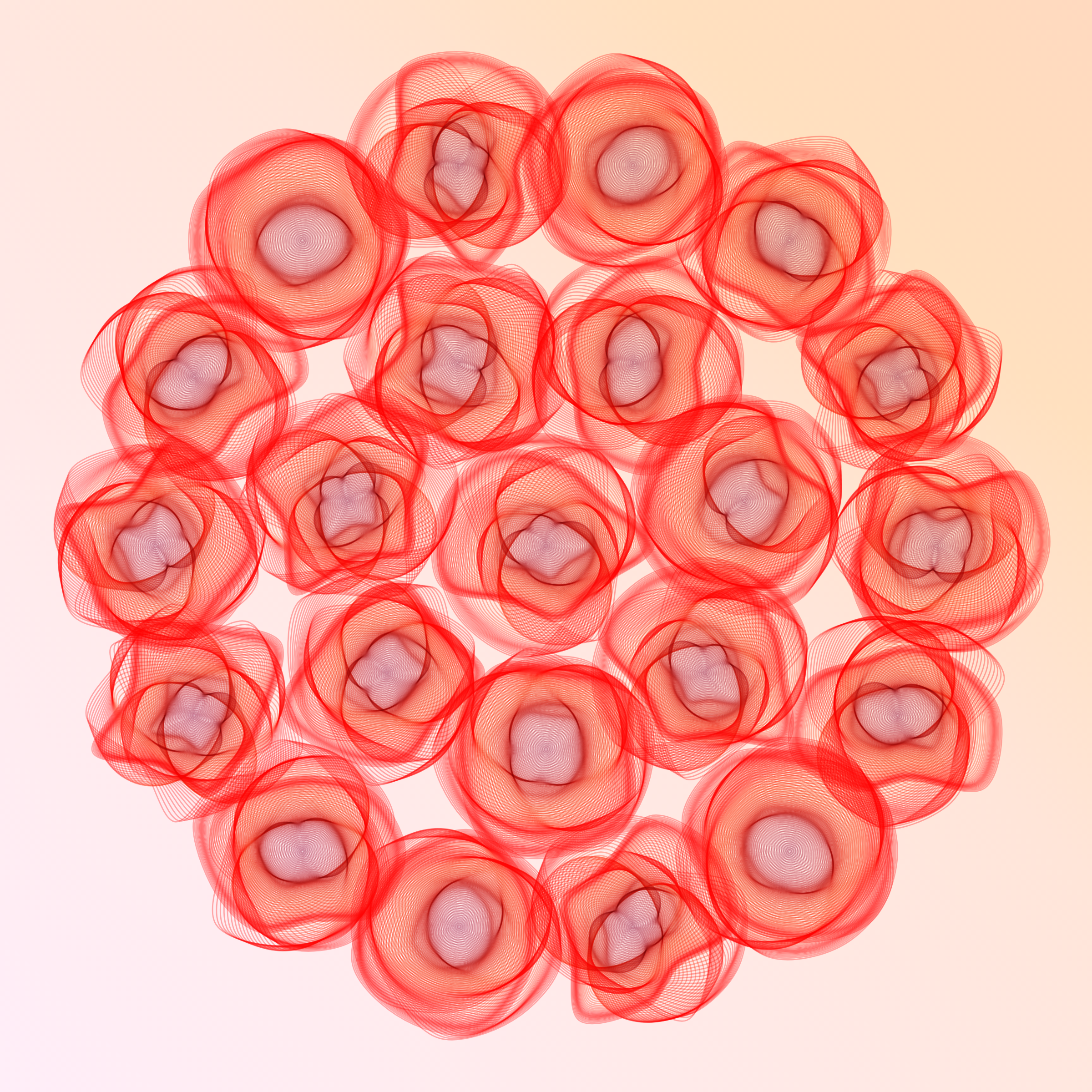 Art Blocks - Art Blocks v2 - Flowers #21 - NFT # 116000021