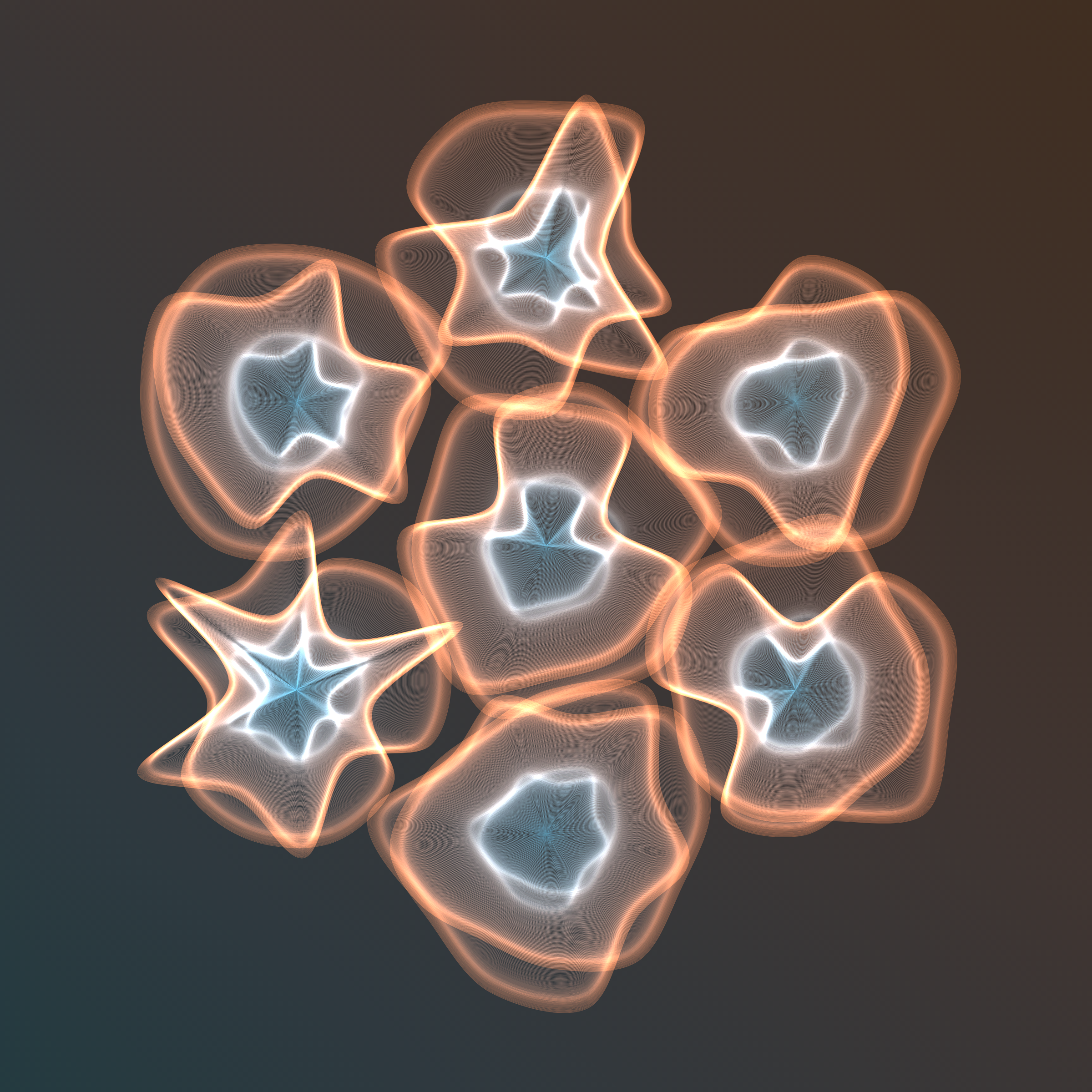 Art Blocks - Art Blocks v2 - Flowers #36 - NFT # 116000036