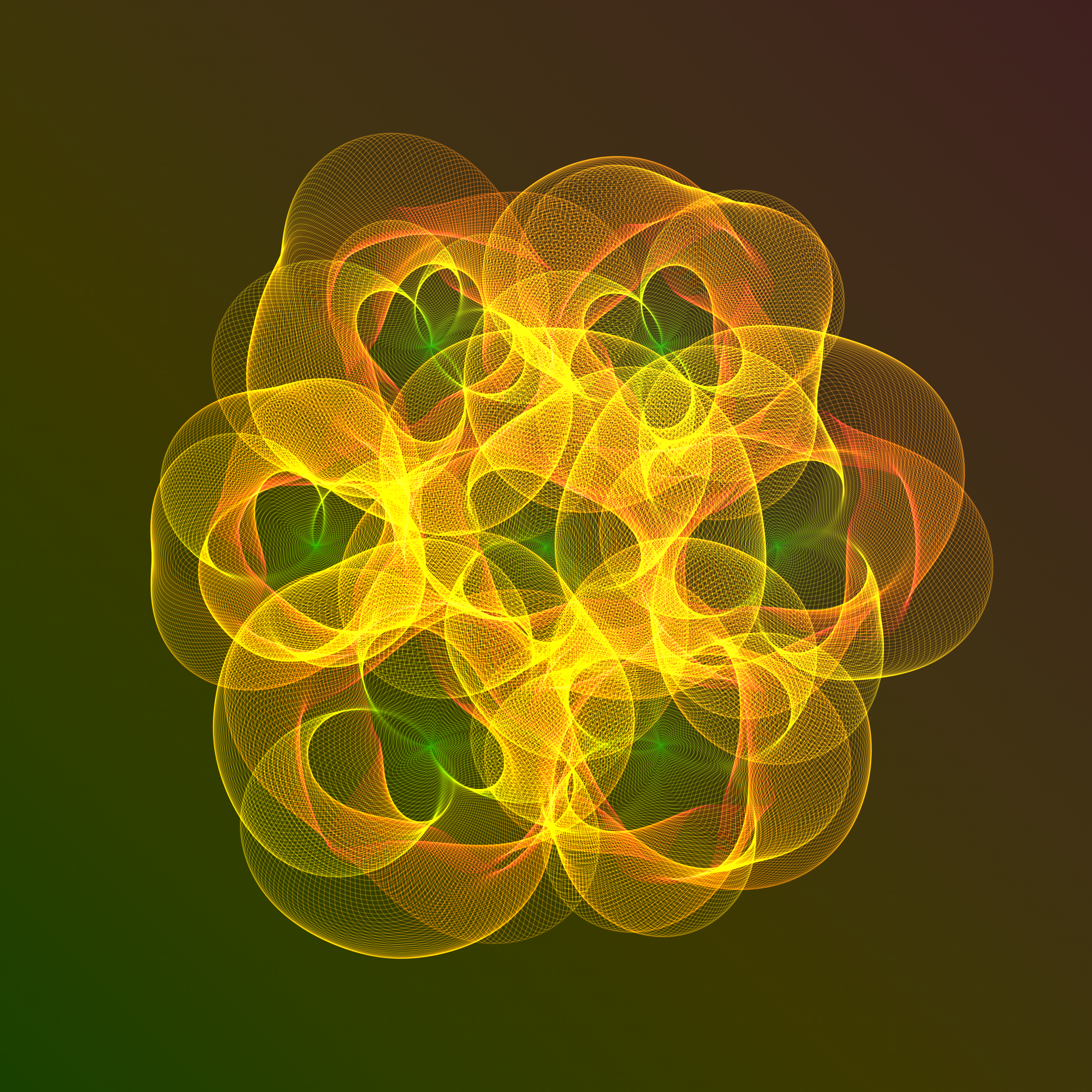 Art Blocks - Art Blocks v2 - Flowers #38 - NFT # 116000038