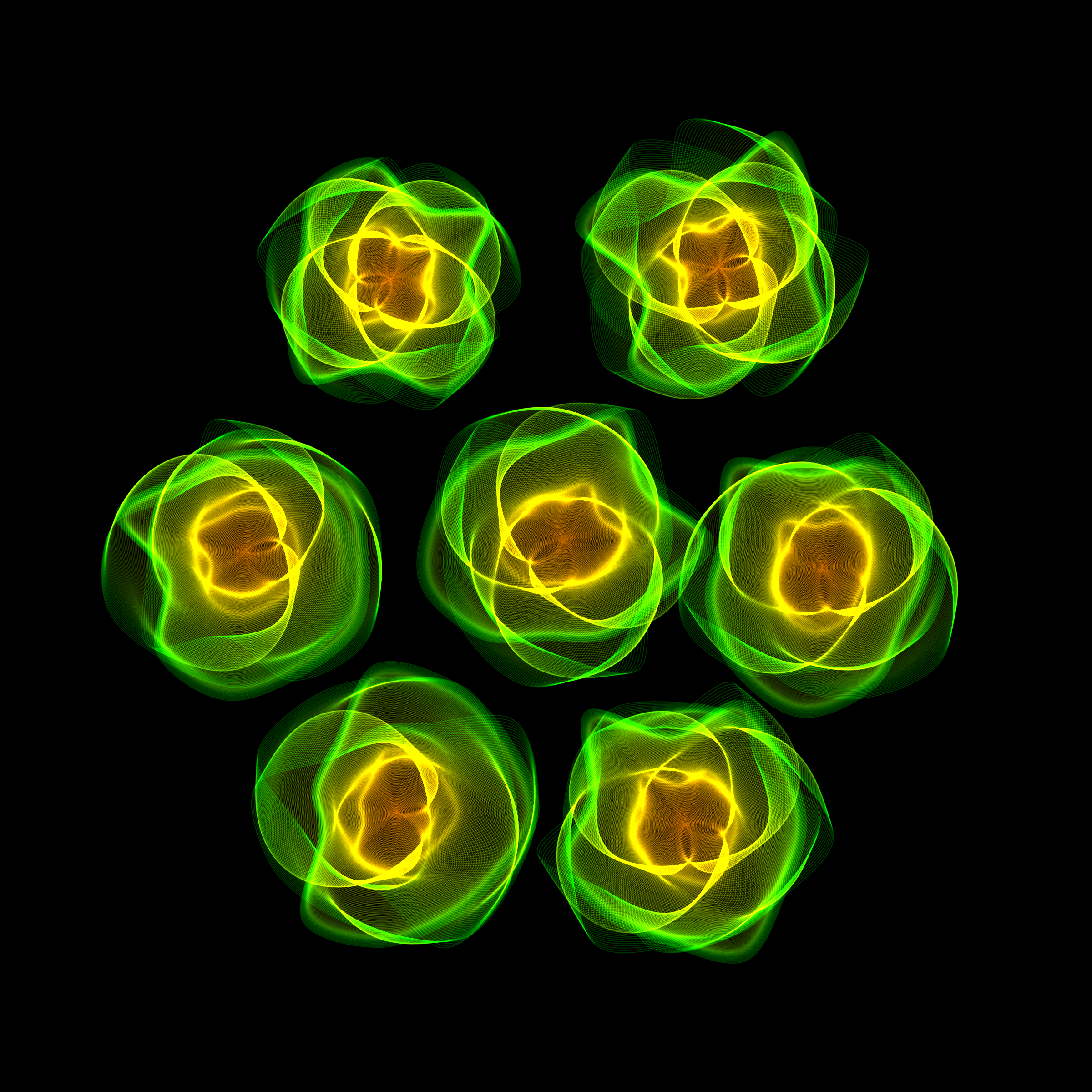 Art Blocks - Art Blocks v2 - Flowers #42 - NFT # 116000042