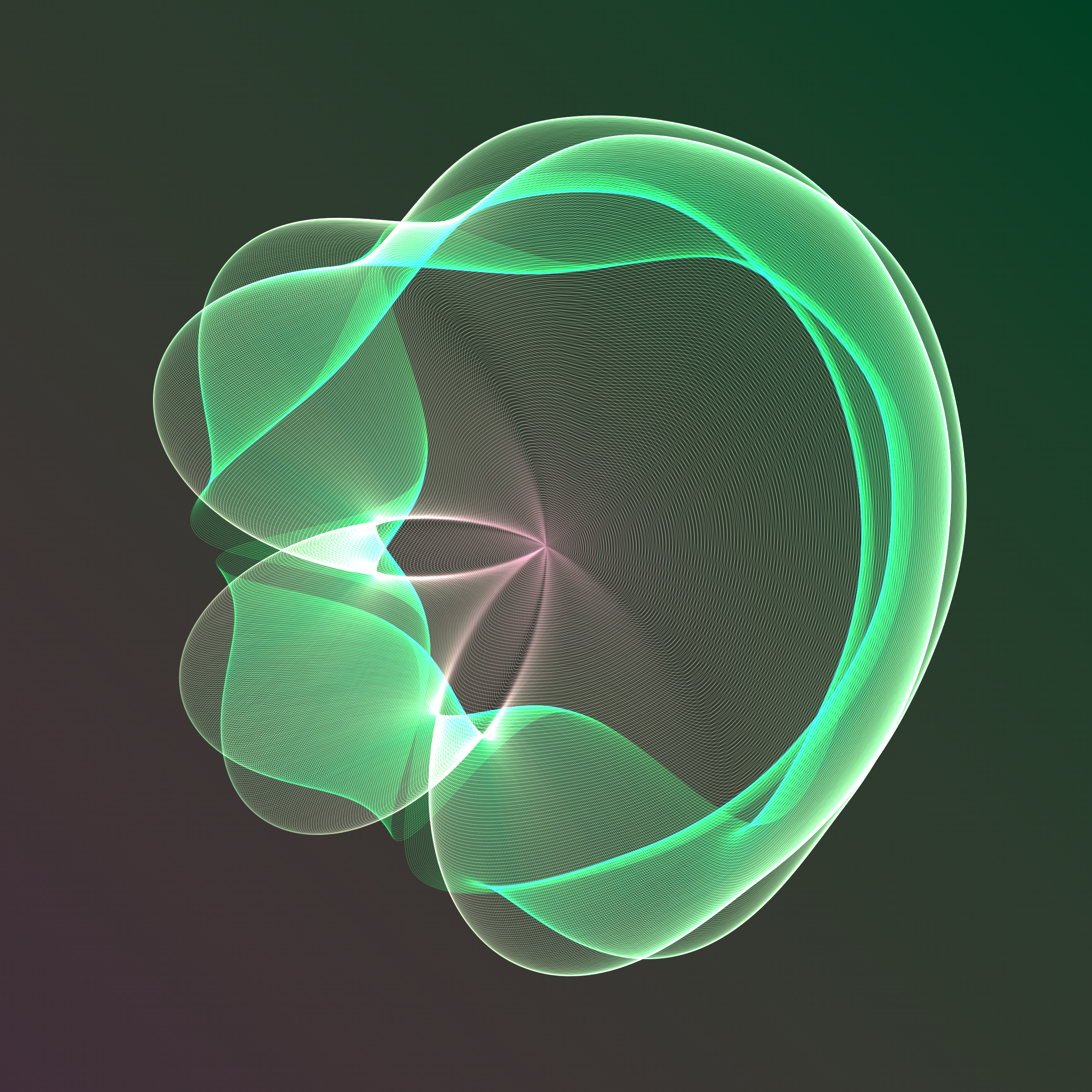 Art Blocks - Art Blocks v2 - Flowers #52 - NFT # 116000052