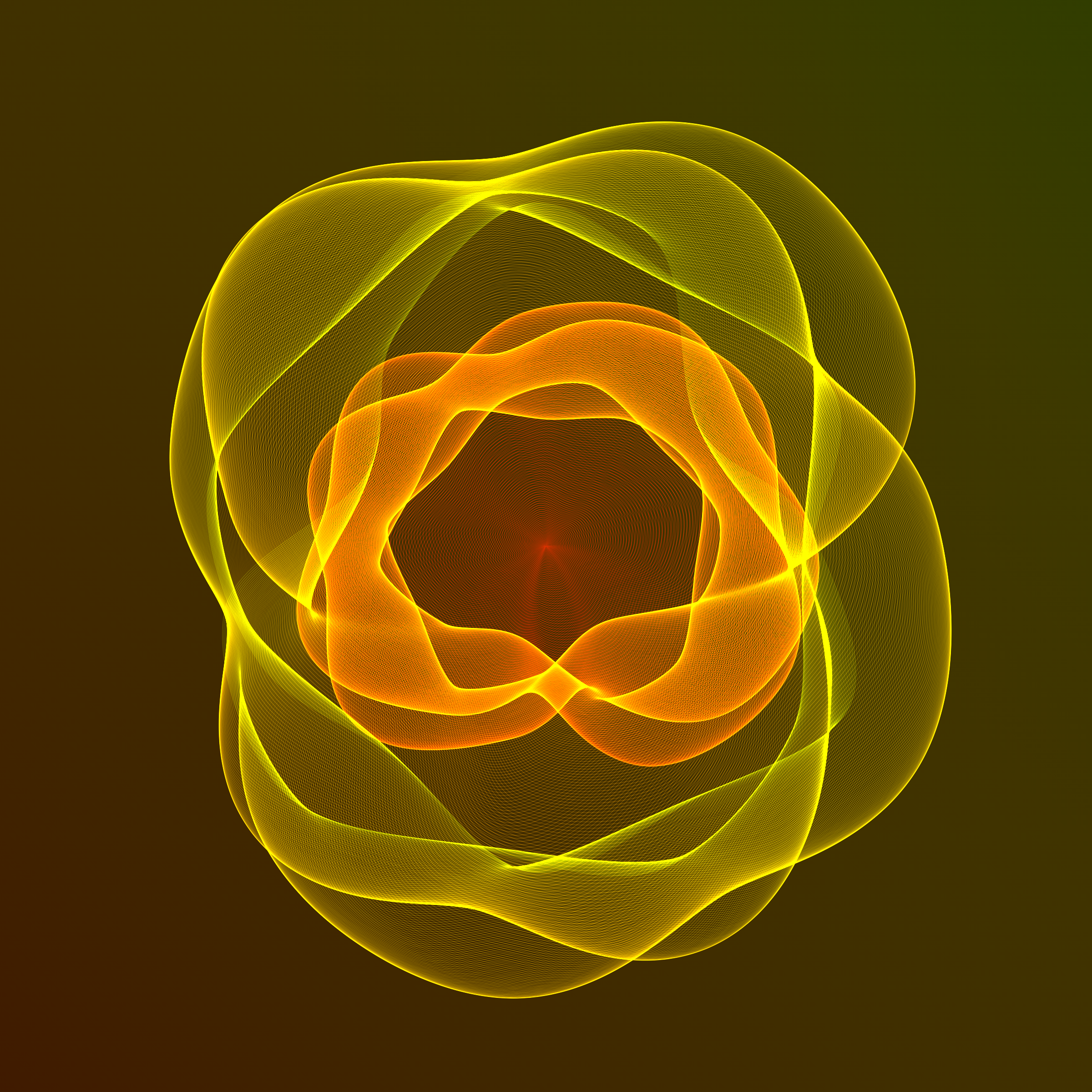 Art Blocks - Art Blocks v2 - Flowers #54 - NFT # 116000054