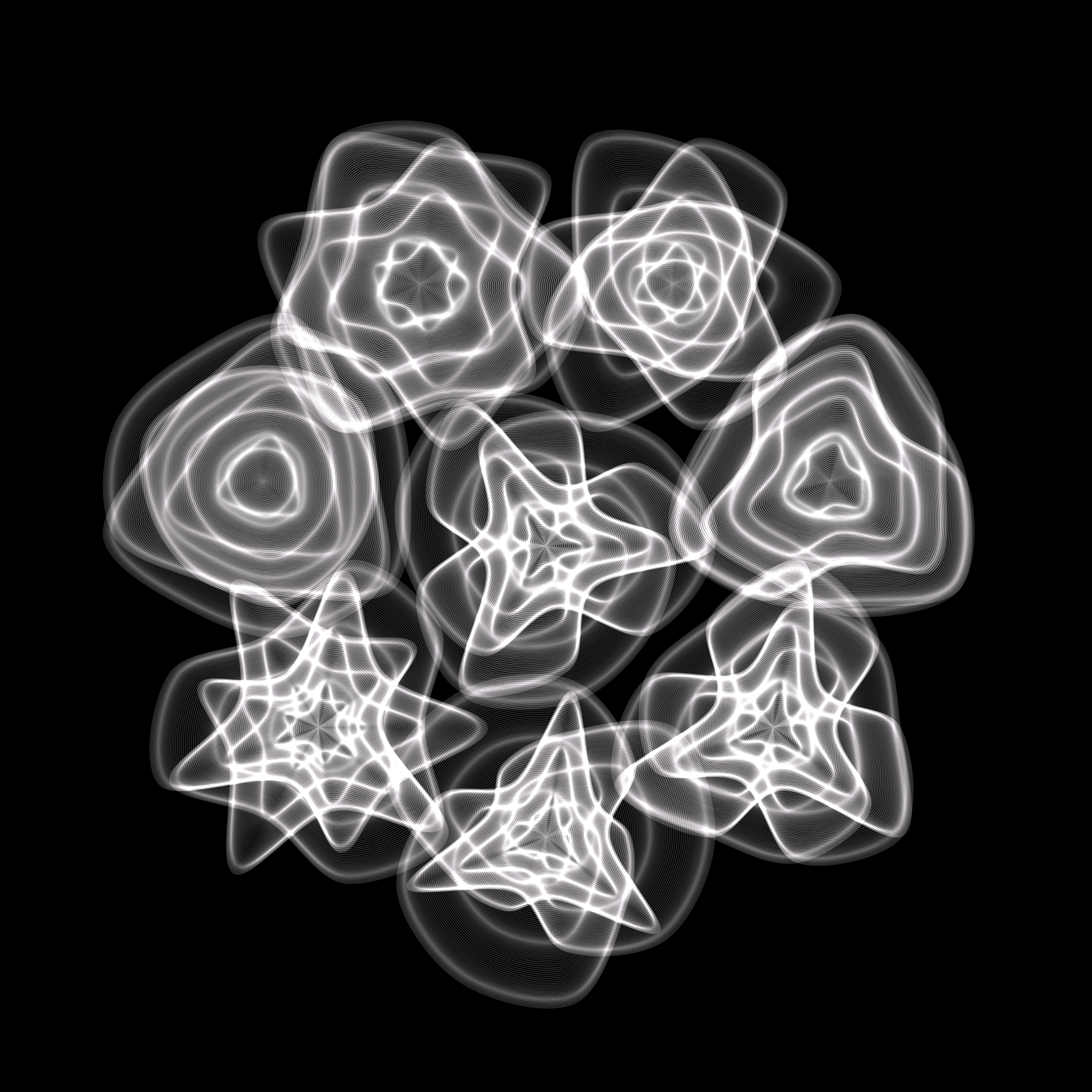 Art Blocks - Art Blocks v2 - Flowers #61 - NFT # 116000061