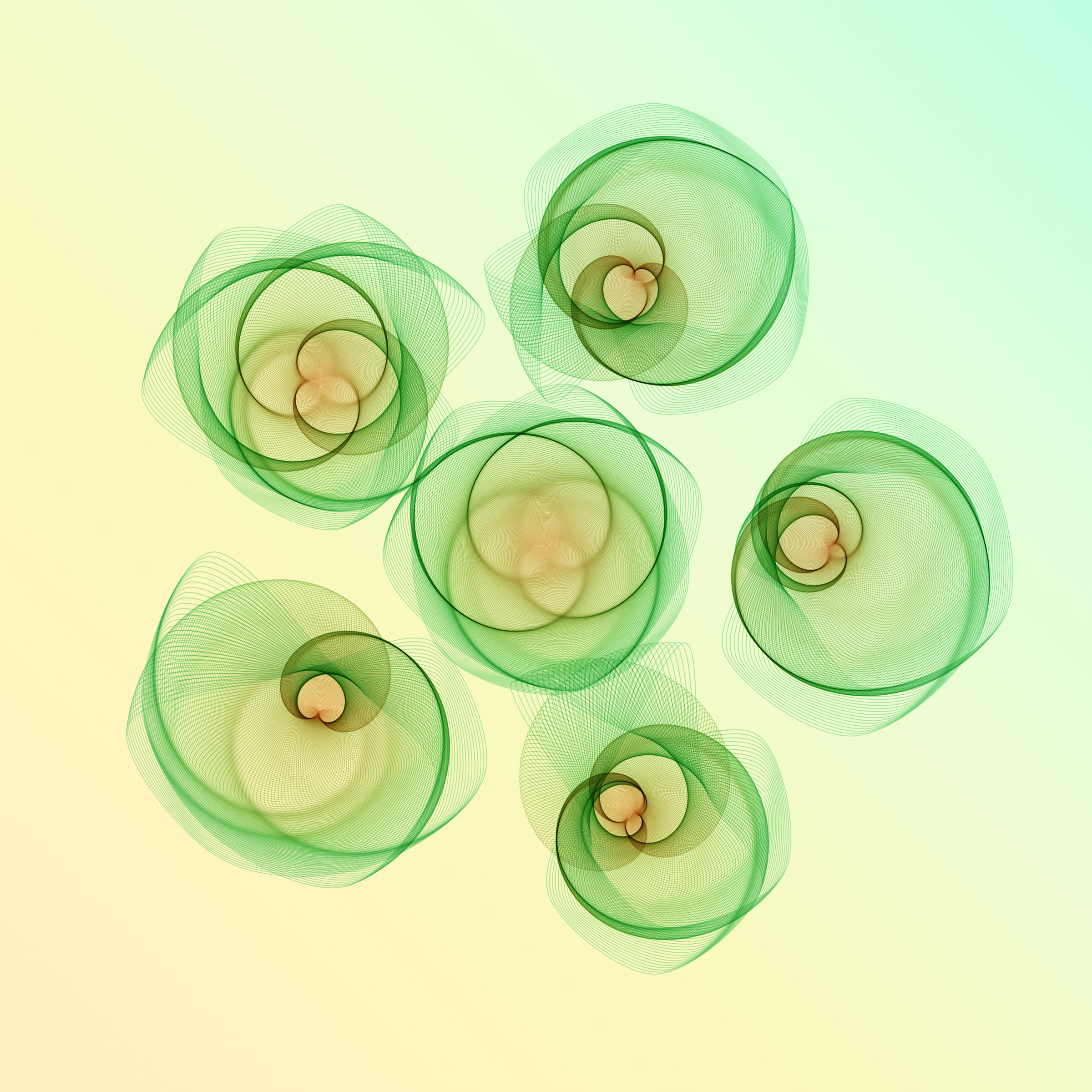 Art Blocks - Art Blocks v2 - Flowers #66 - NFT # 116000066