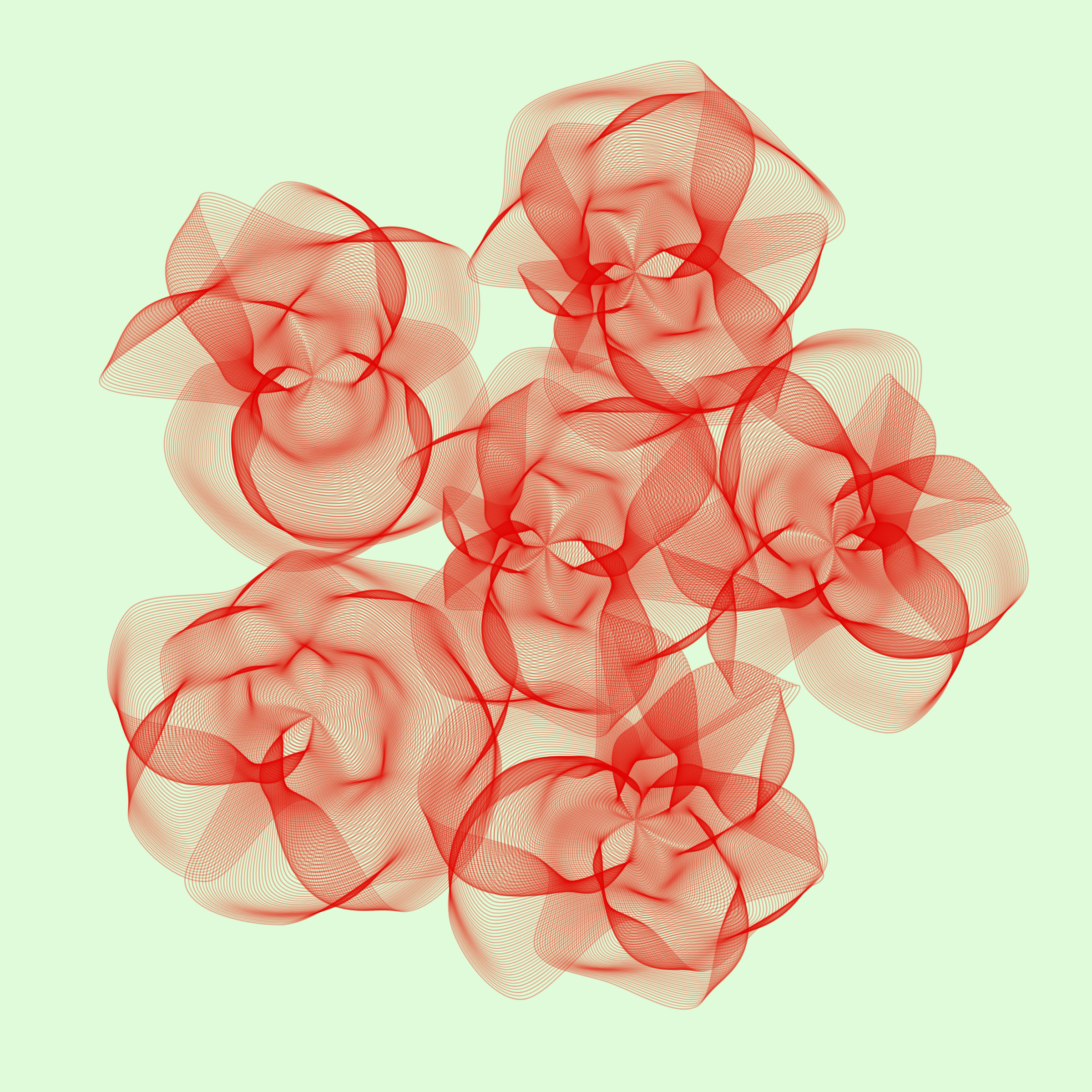 Art Blocks - Art Blocks v2 - Flowers #67 - NFT # 116000067