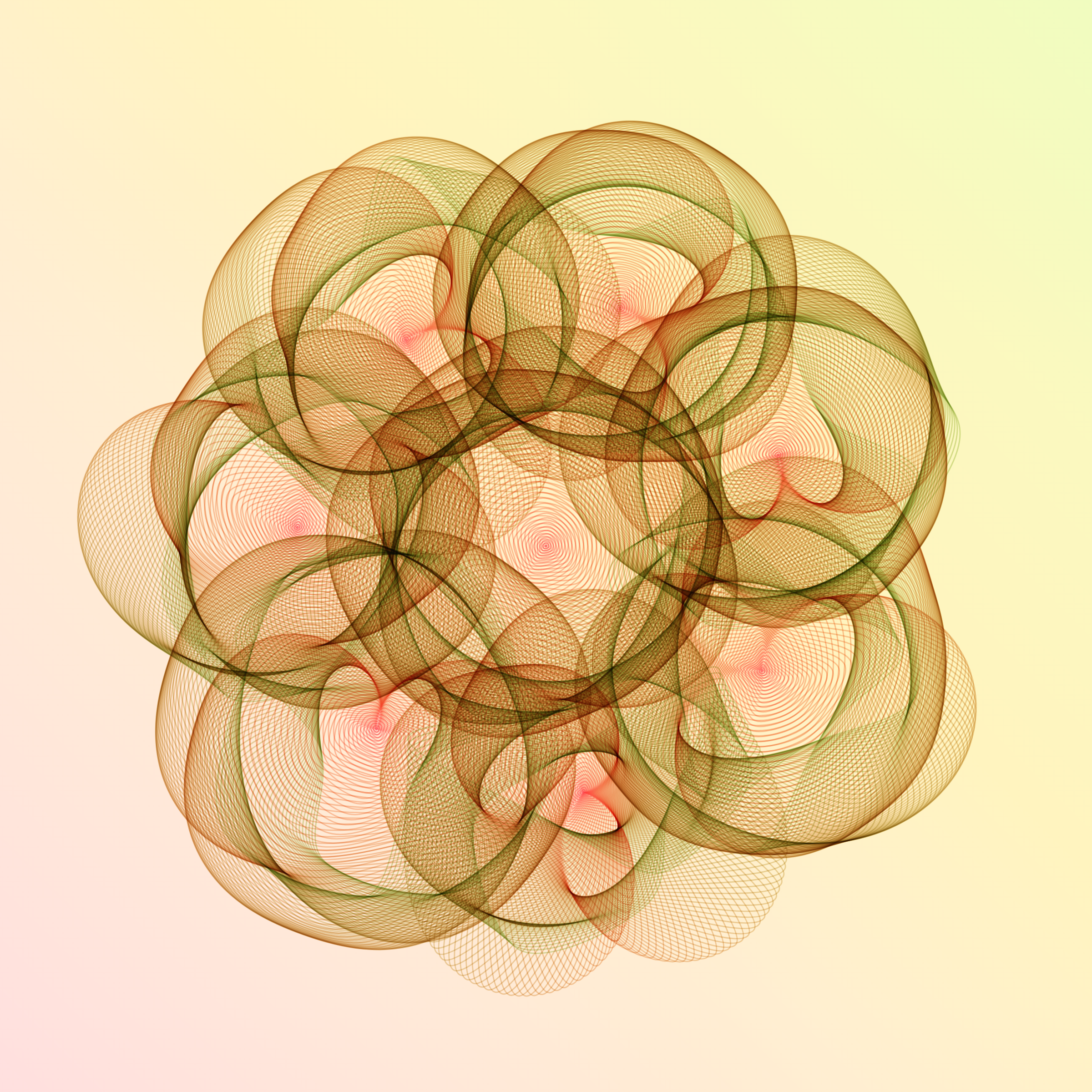 Art Blocks - Art Blocks v2 - Flowers #68 - NFT # 116000068