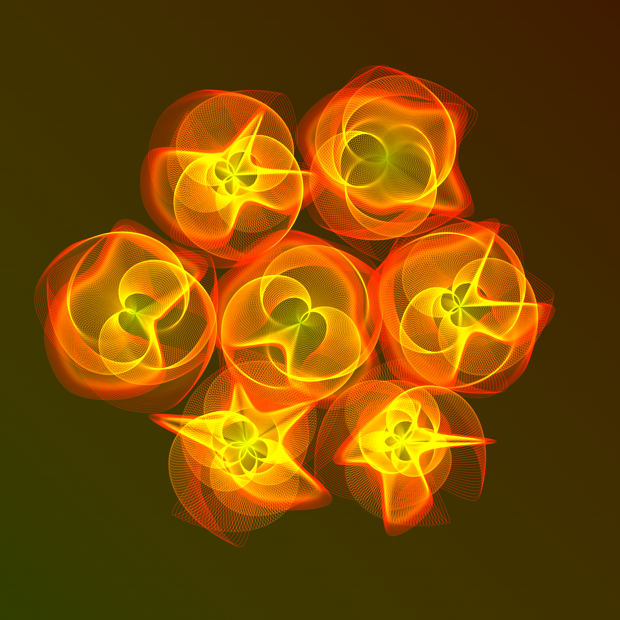 Art Blocks - Art Blocks v2 - Flowers #71 - NFT # 116000071