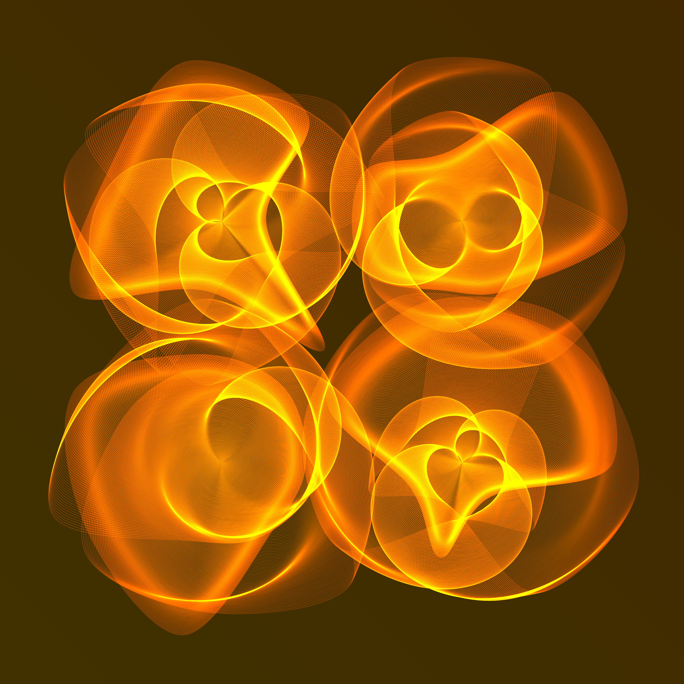 Art Blocks - Art Blocks v2 - Flowers #76 - NFT # 116000076