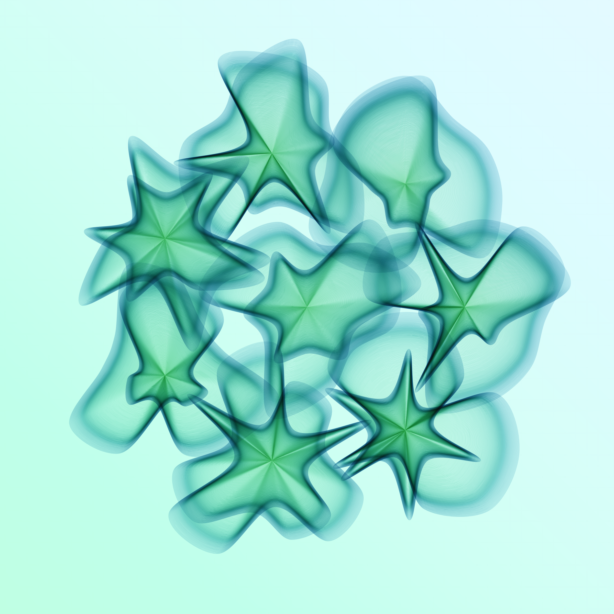 Art Blocks - Art Blocks v2 - Flowers #92 - NFT # 116000092