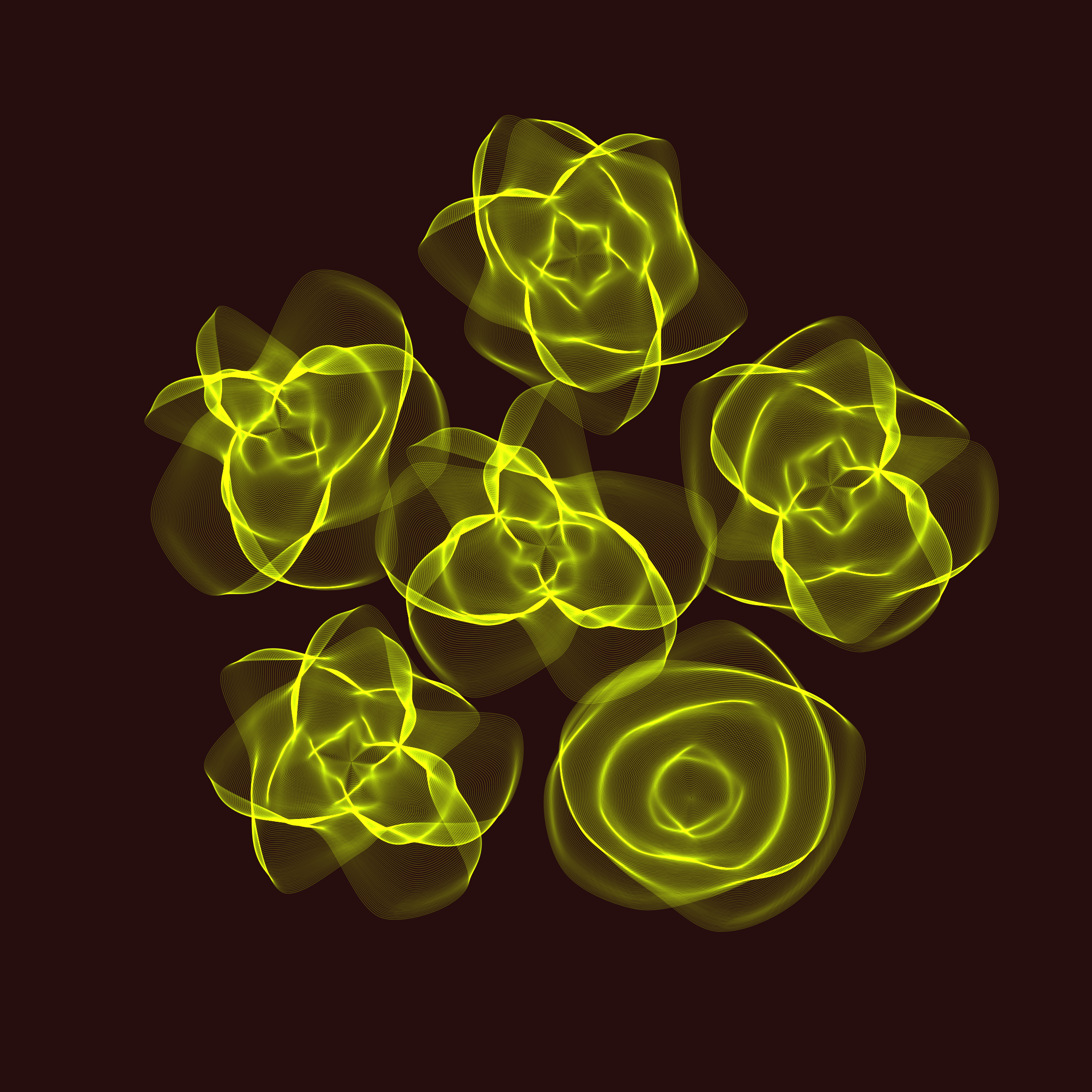 Art Blocks - Art Blocks v2 - Flowers #98 - NFT # 116000098