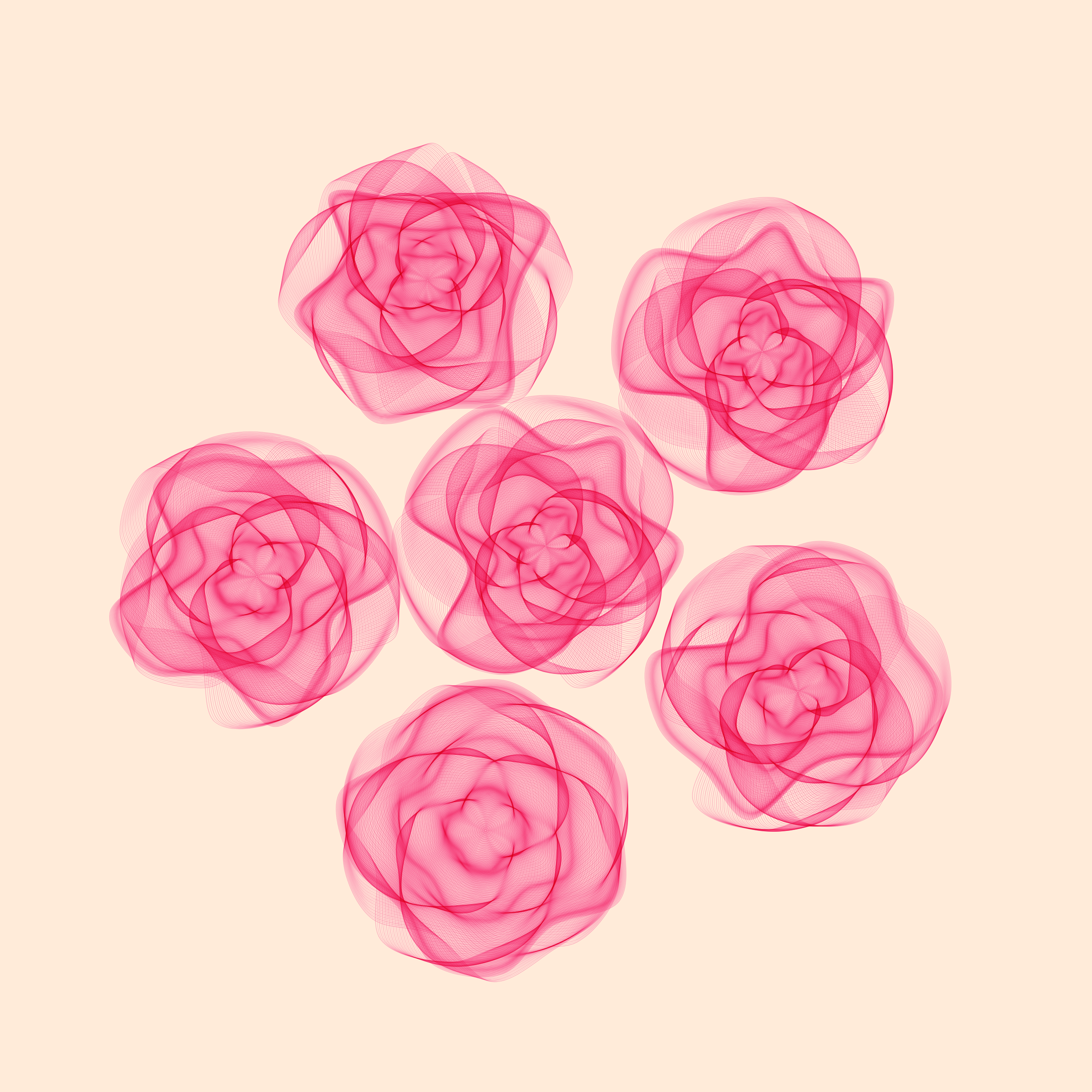 Art Blocks - Art Blocks v2 - Flowers #100 - NFT # 116000100