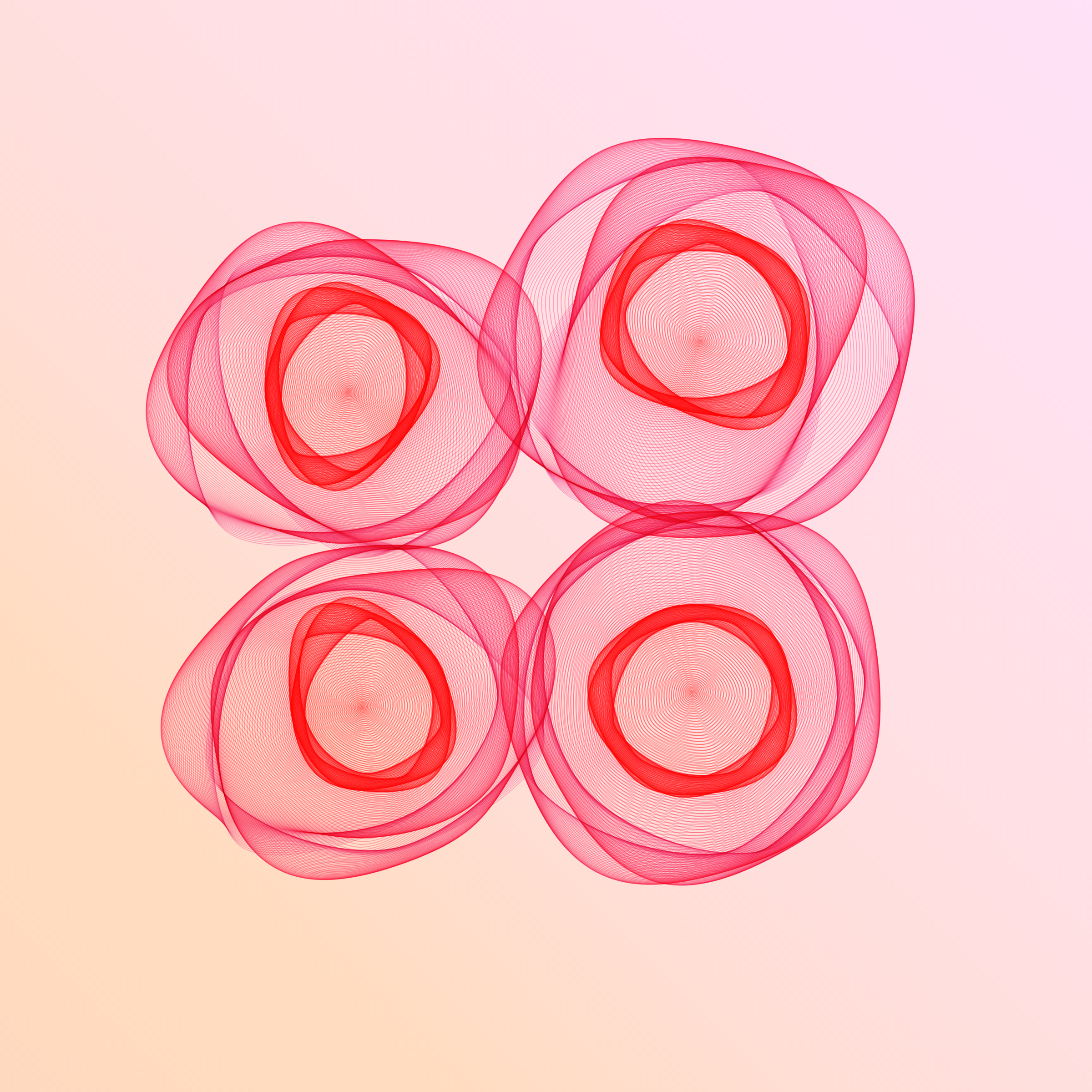 Art Blocks - Art Blocks v2 - Flowers #108 - NFT # 116000108