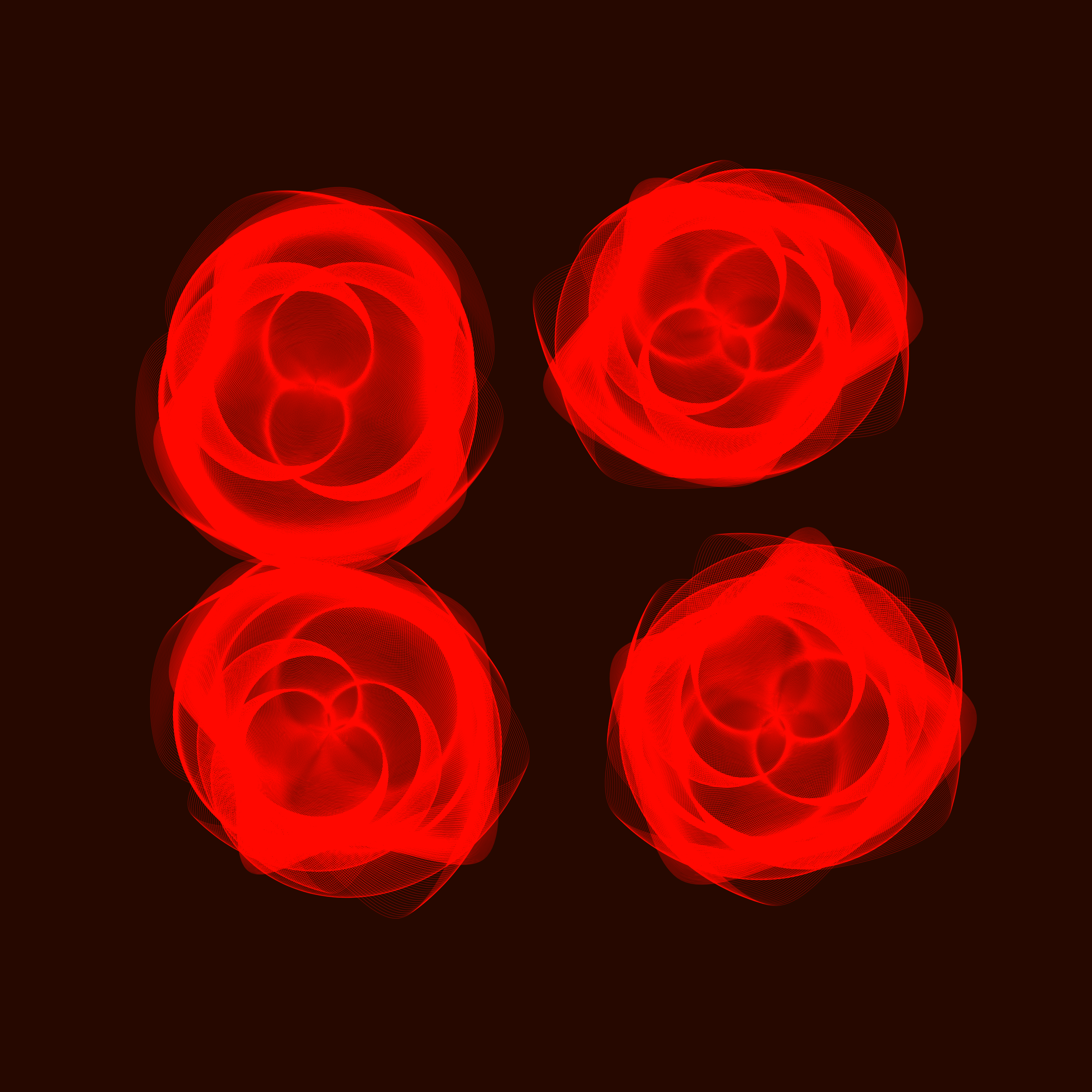 Art Blocks - Art Blocks v2 - Flowers #110 - NFT # 116000110