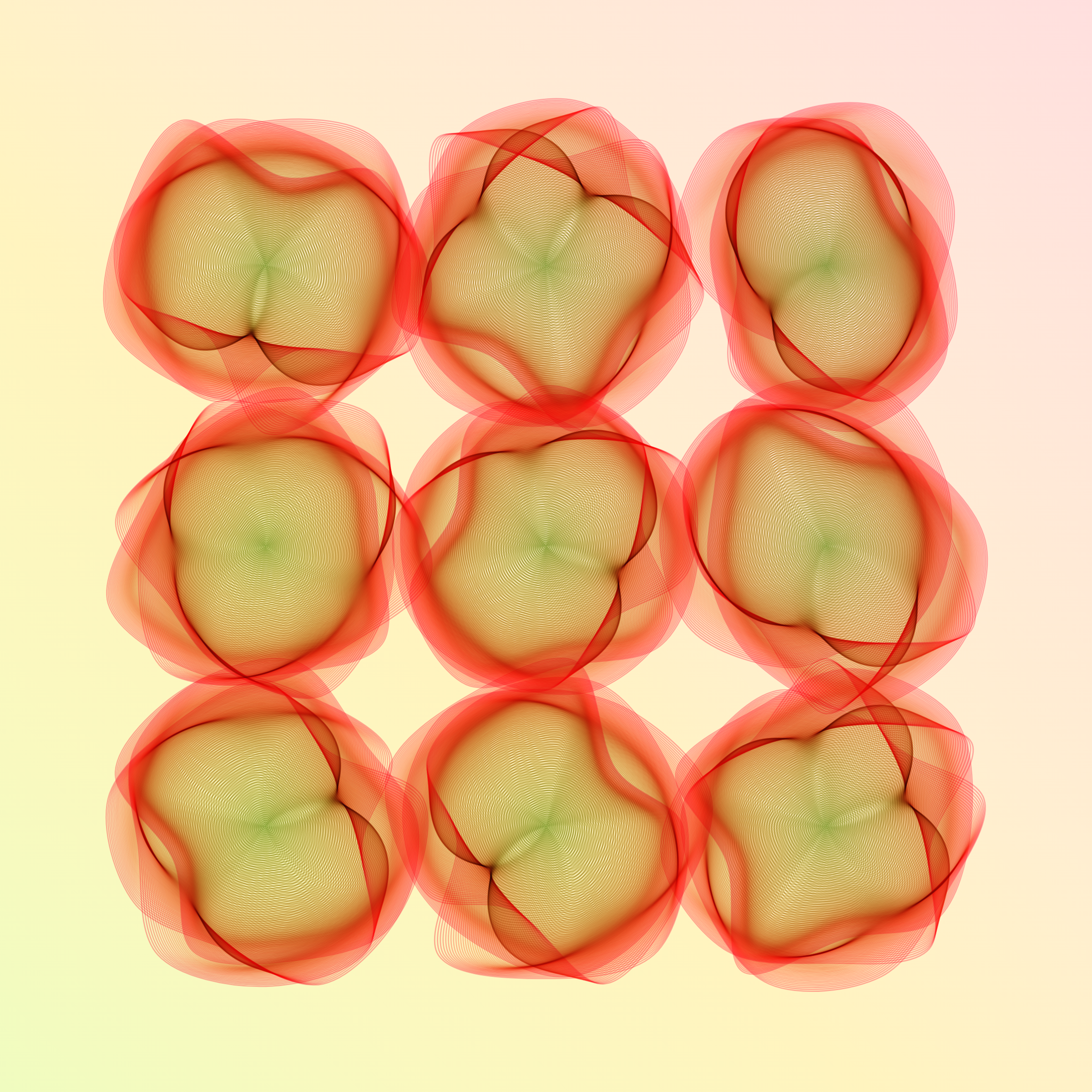 Art Blocks - Art Blocks v2 - Flowers #117 - NFT # 116000117