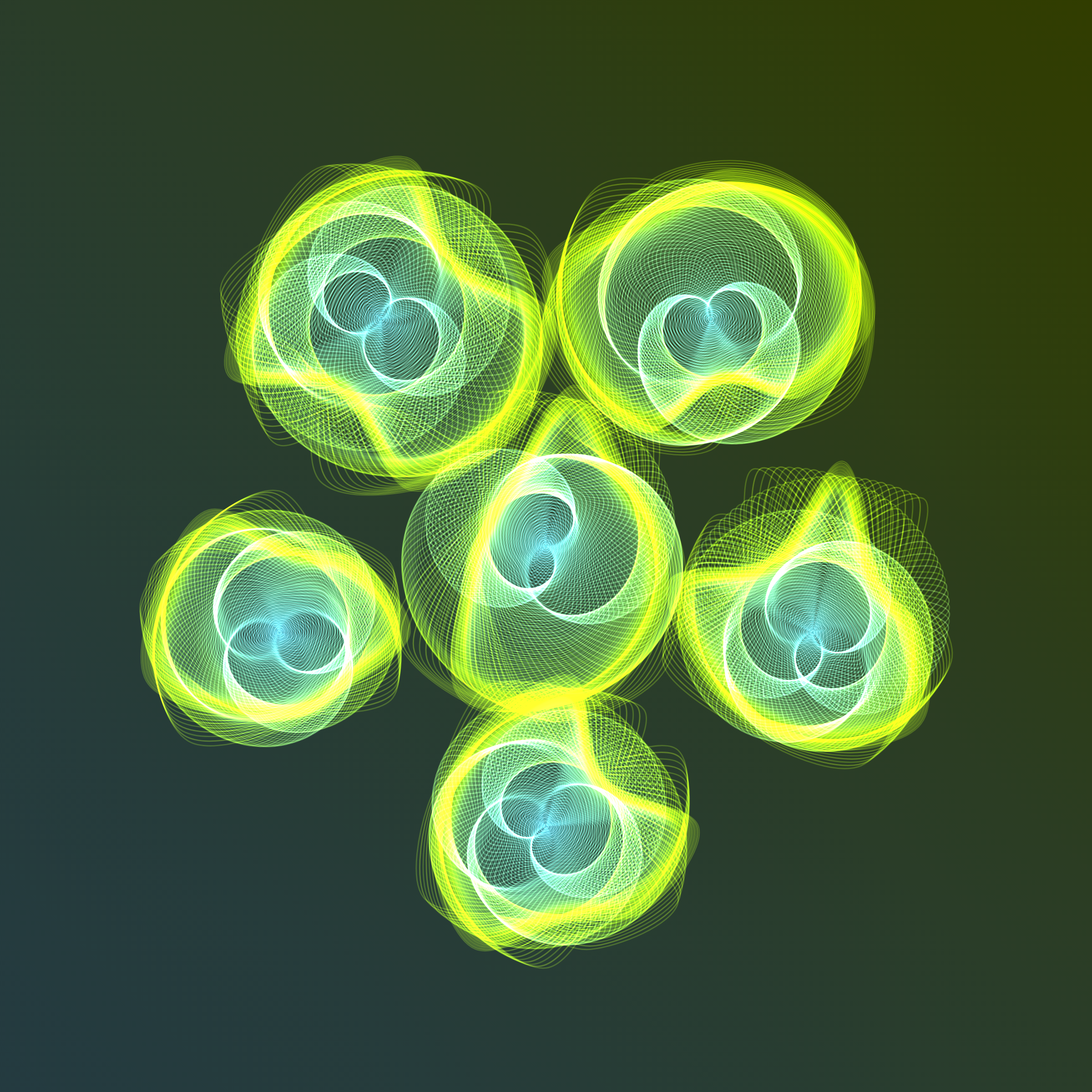 Art Blocks - Art Blocks v2 - Flowers #122 - NFT # 116000122