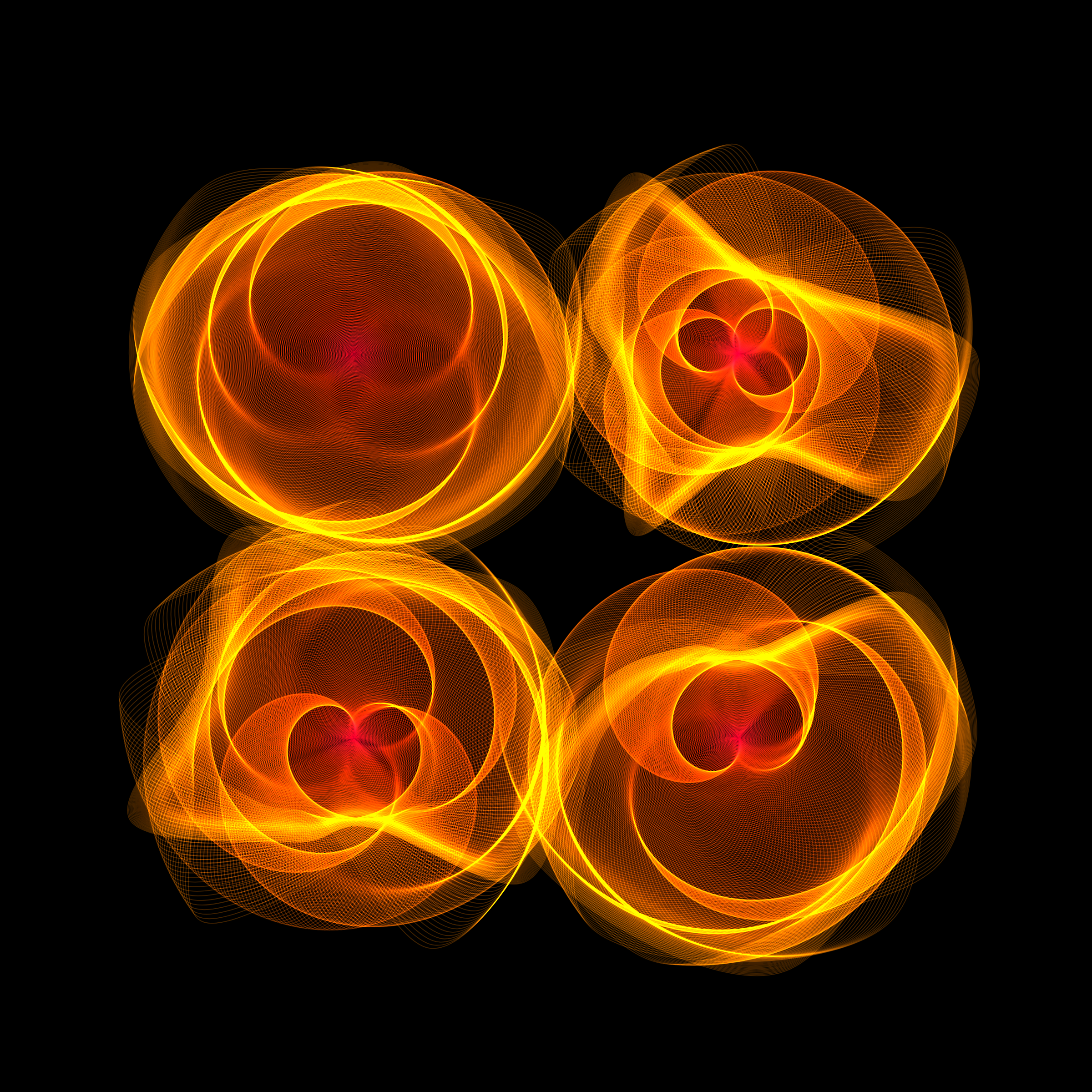 Art Blocks - Art Blocks v2 - Flowers #124 - NFT # 116000124