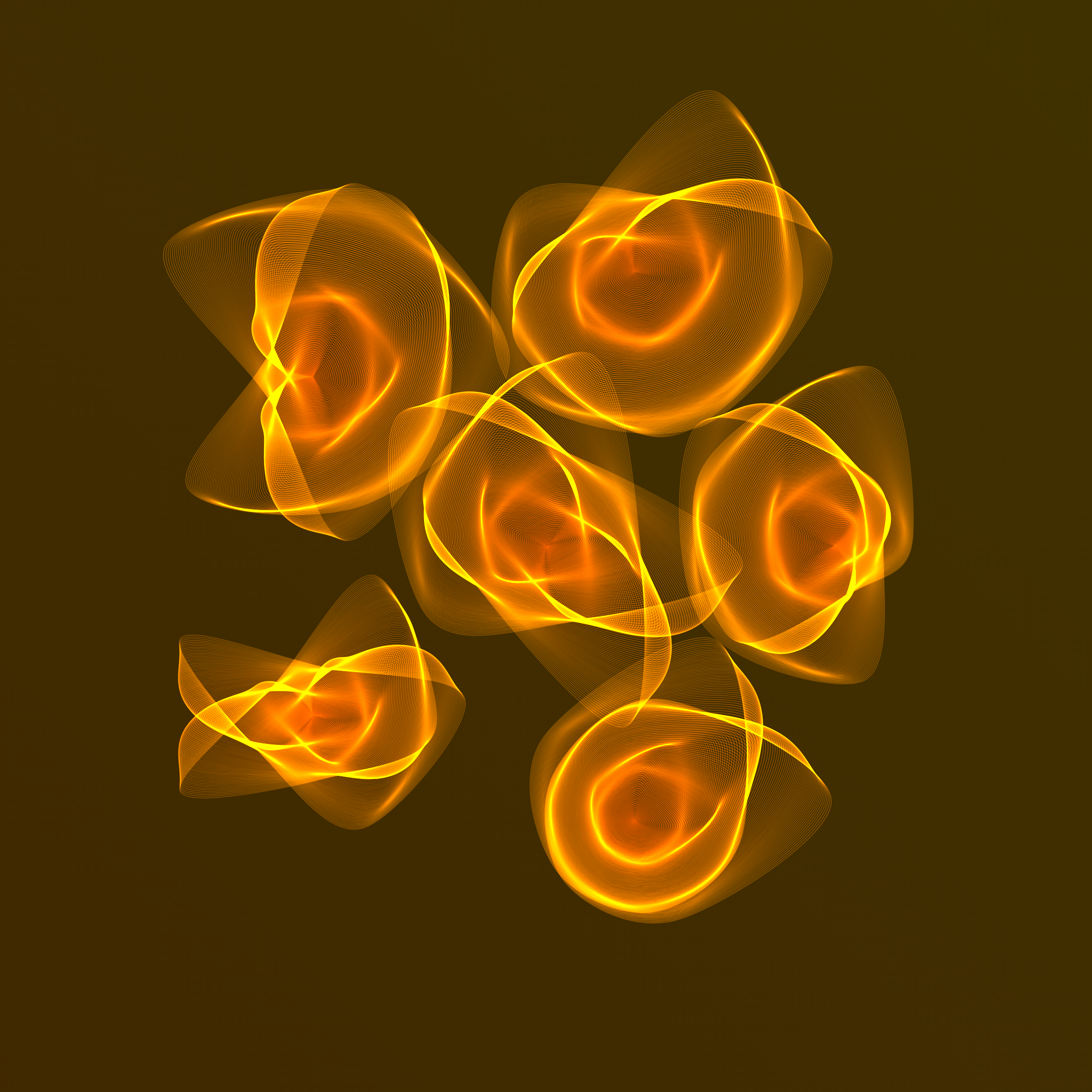 Art Blocks - Art Blocks v2 - Flowers #129 - NFT # 116000129