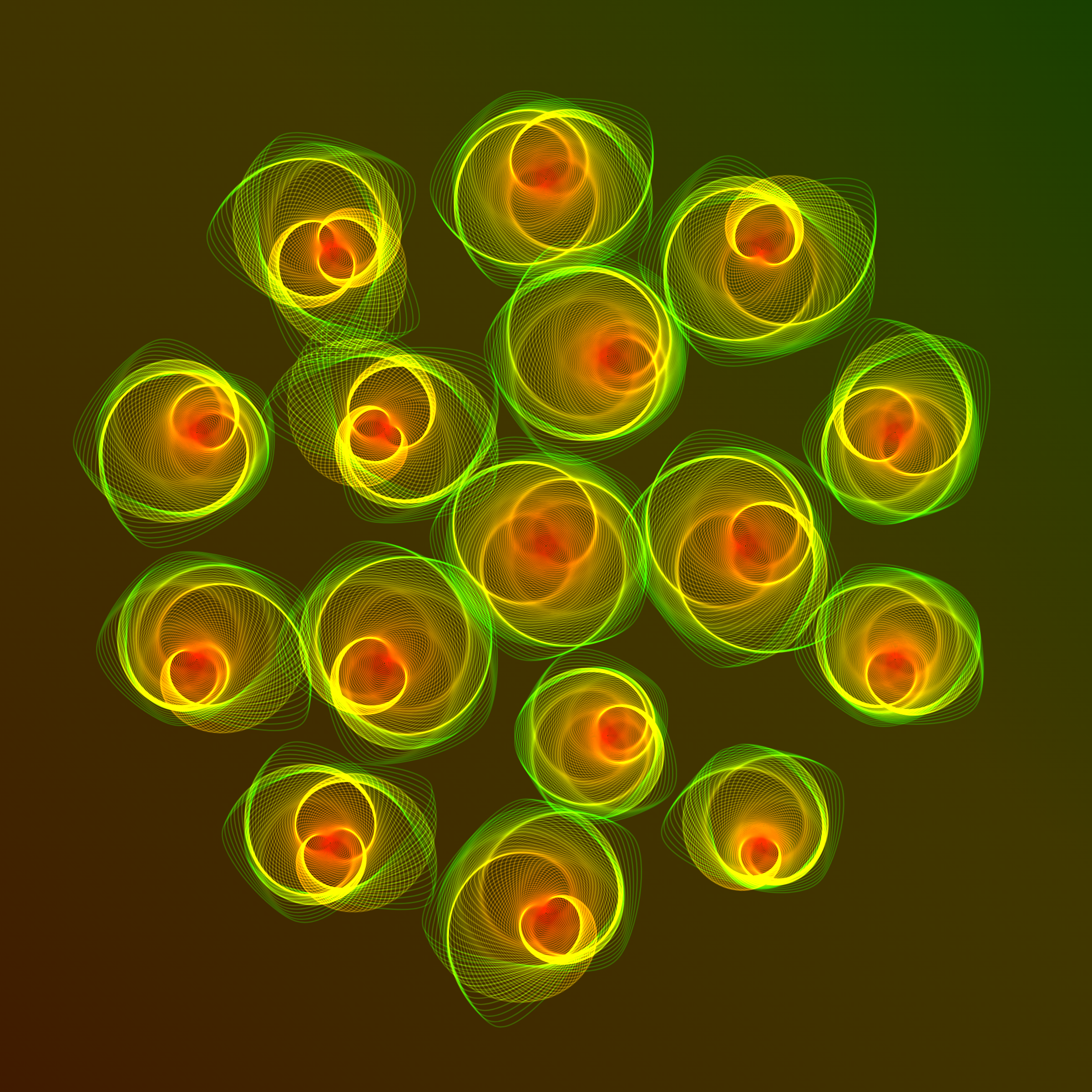 Art Blocks - Art Blocks v2 - Flowers #130 - NFT # 116000130