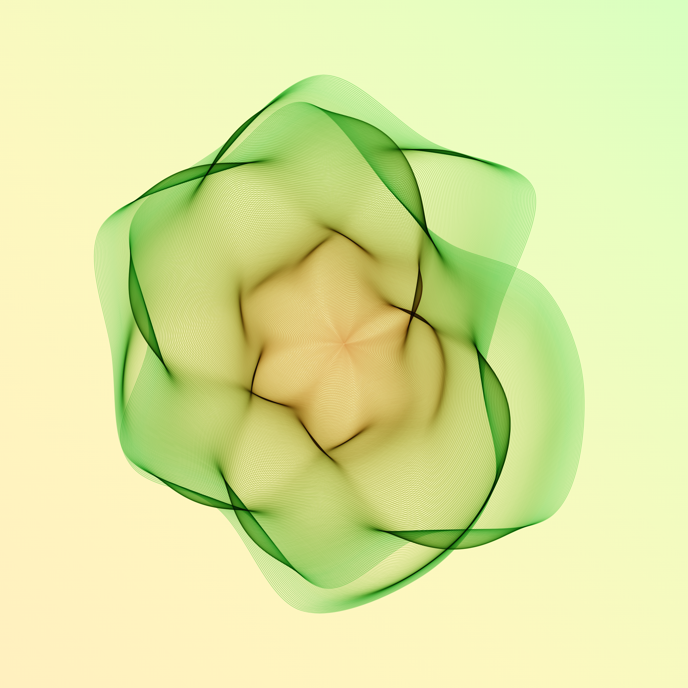 Art Blocks - Art Blocks v2 - Flowers #133 - NFT # 116000133