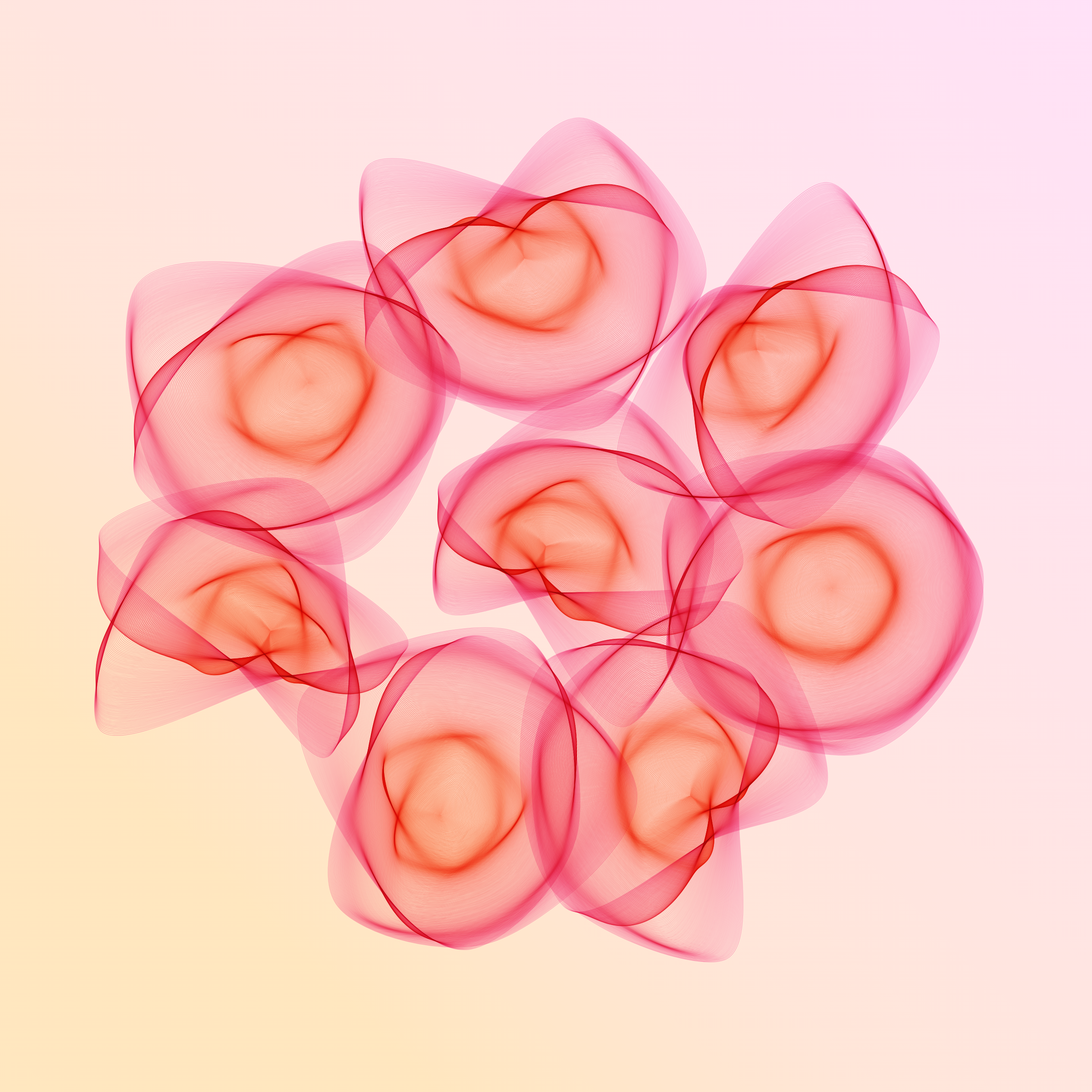 Art Blocks - Art Blocks v2 - Flowers #136 - NFT # 116000136