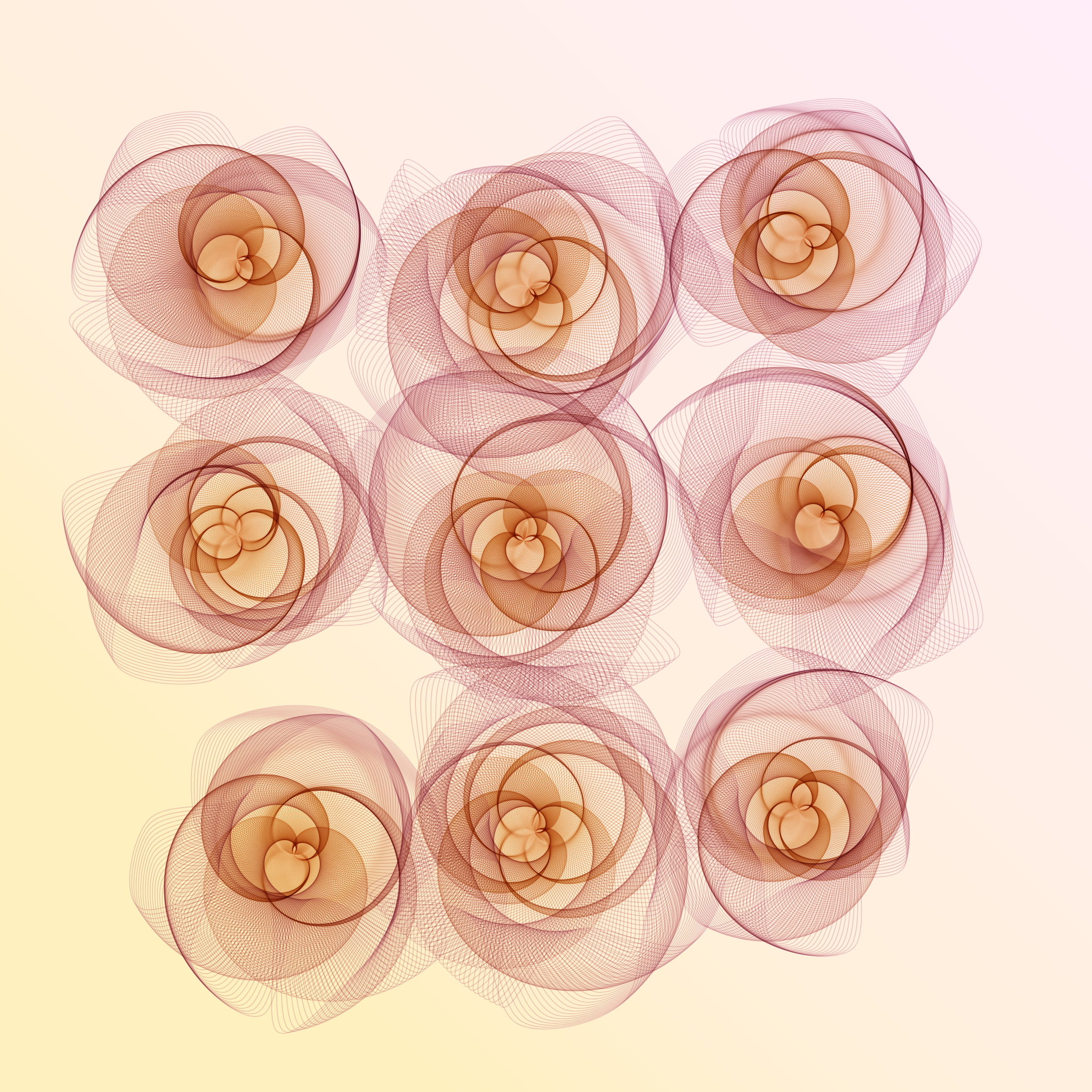 Art Blocks - Art Blocks v2 - Flowers #138 - NFT # 116000138