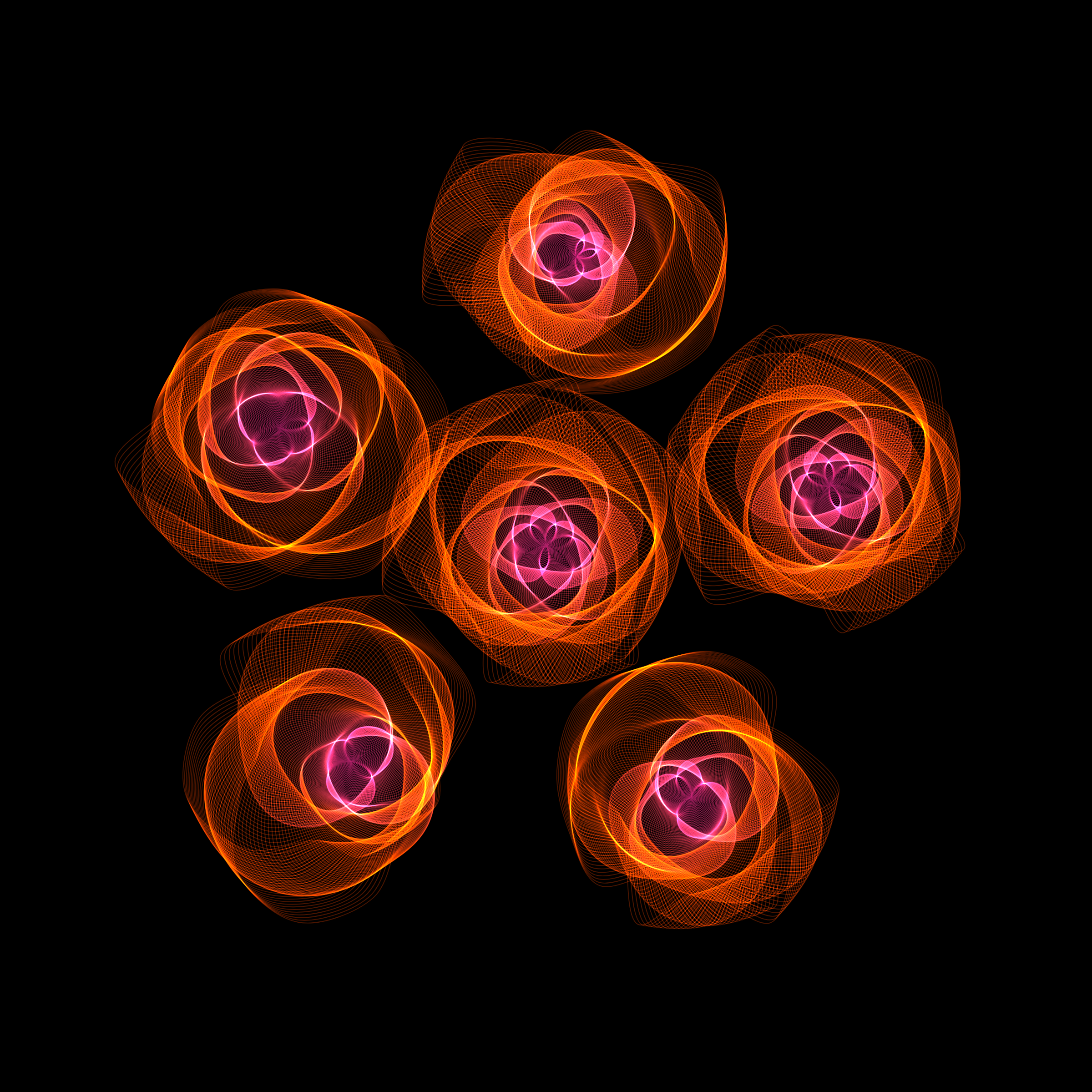 Art Blocks - Art Blocks v2 - Flowers #140 - NFT # 116000140