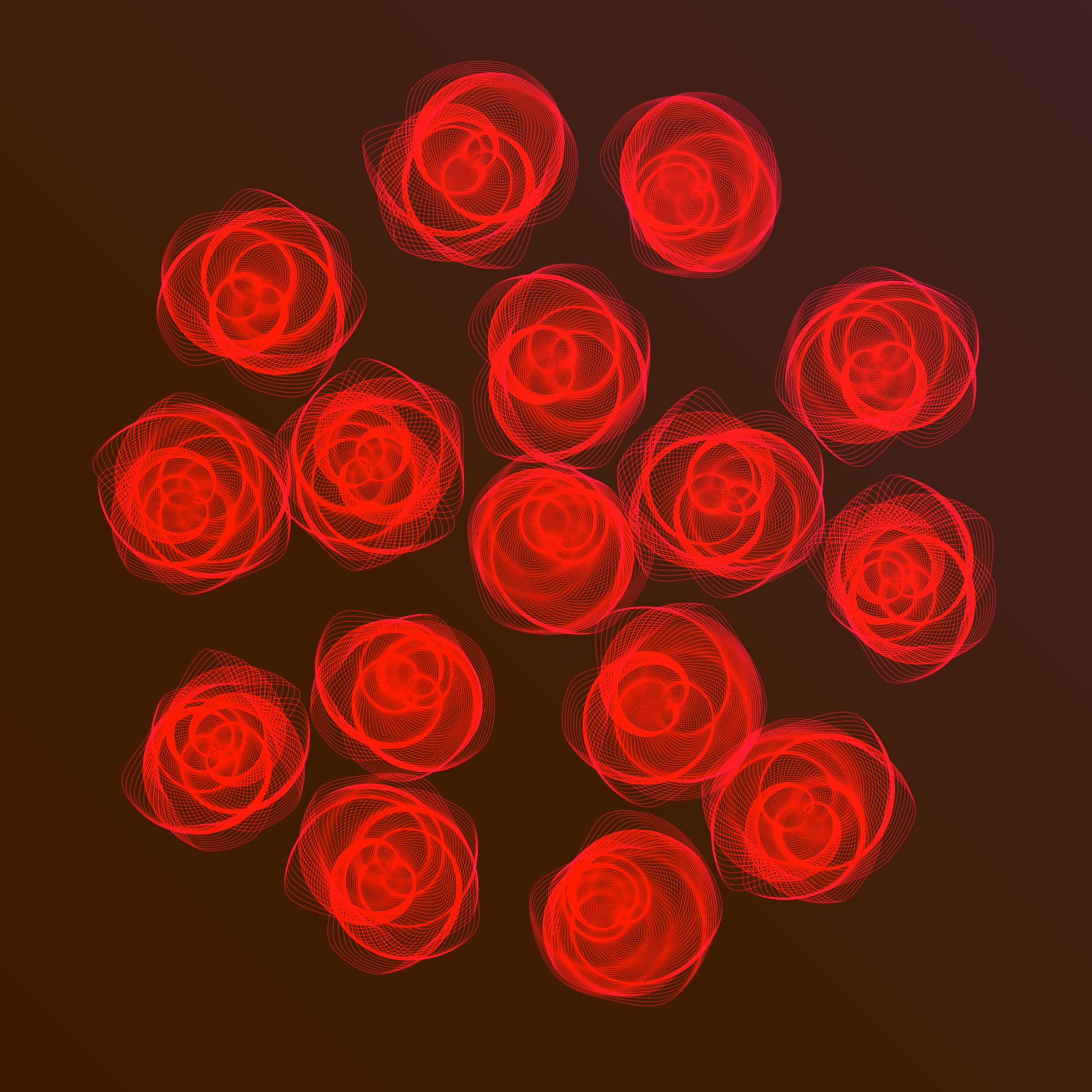 Art Blocks - Art Blocks v2 - Flowers #144 - NFT # 116000144