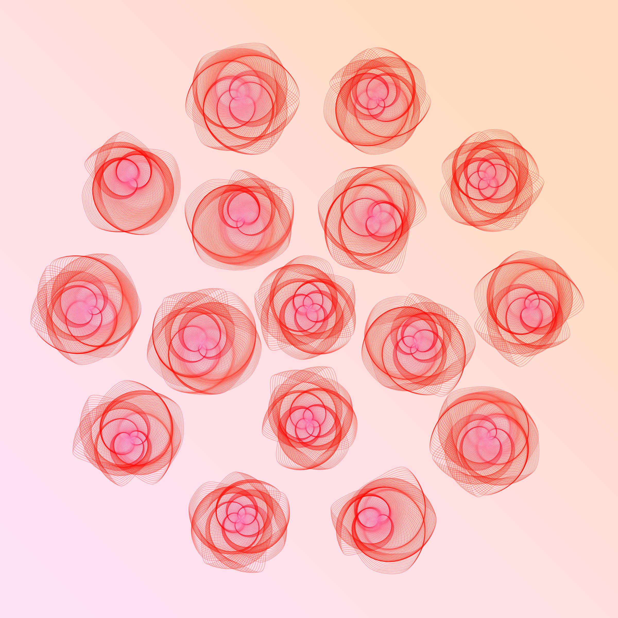 Art Blocks - Art Blocks v2 - Flowers #148 - NFT # 116000148