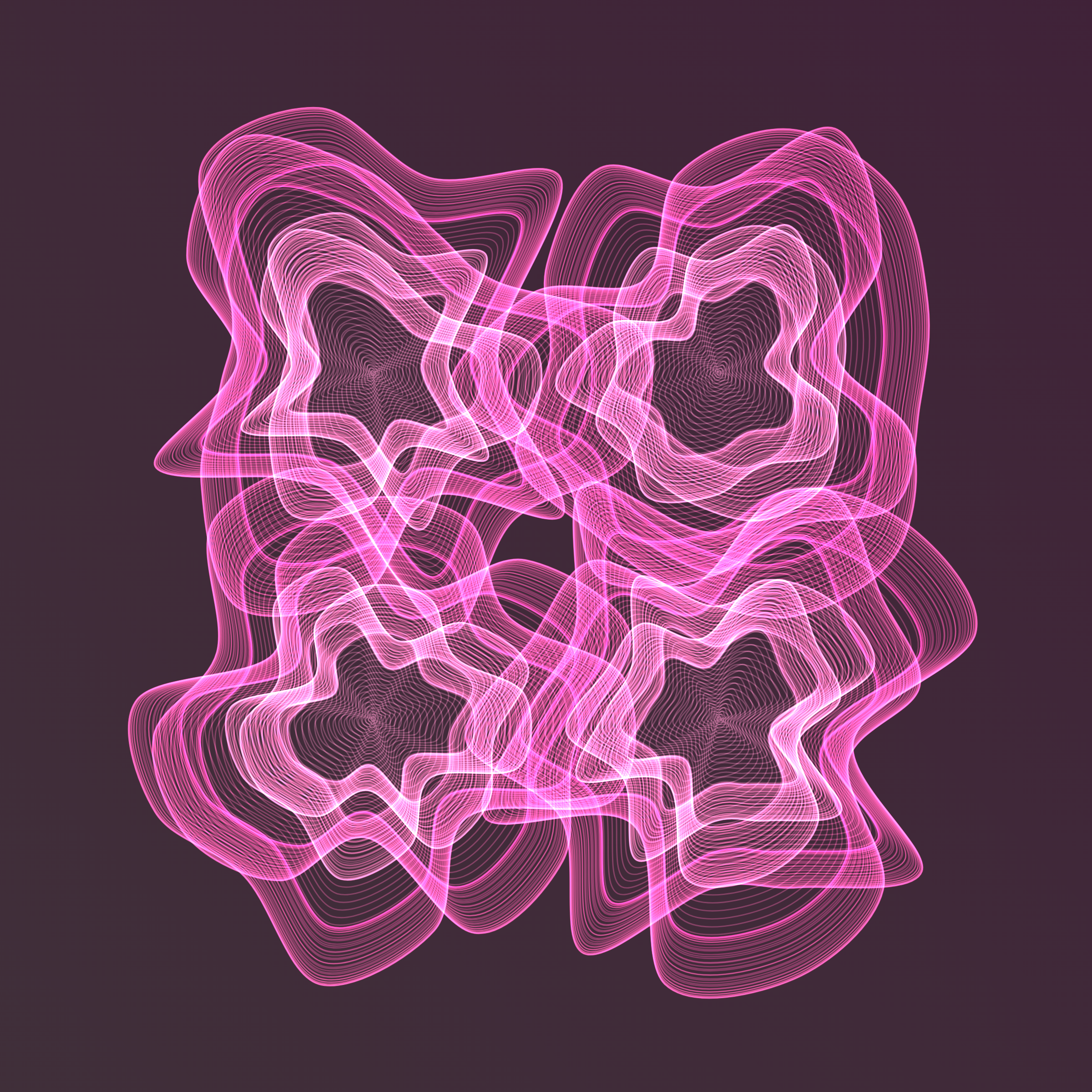 Art Blocks - Art Blocks v2 - Flowers #152 - NFT # 116000152