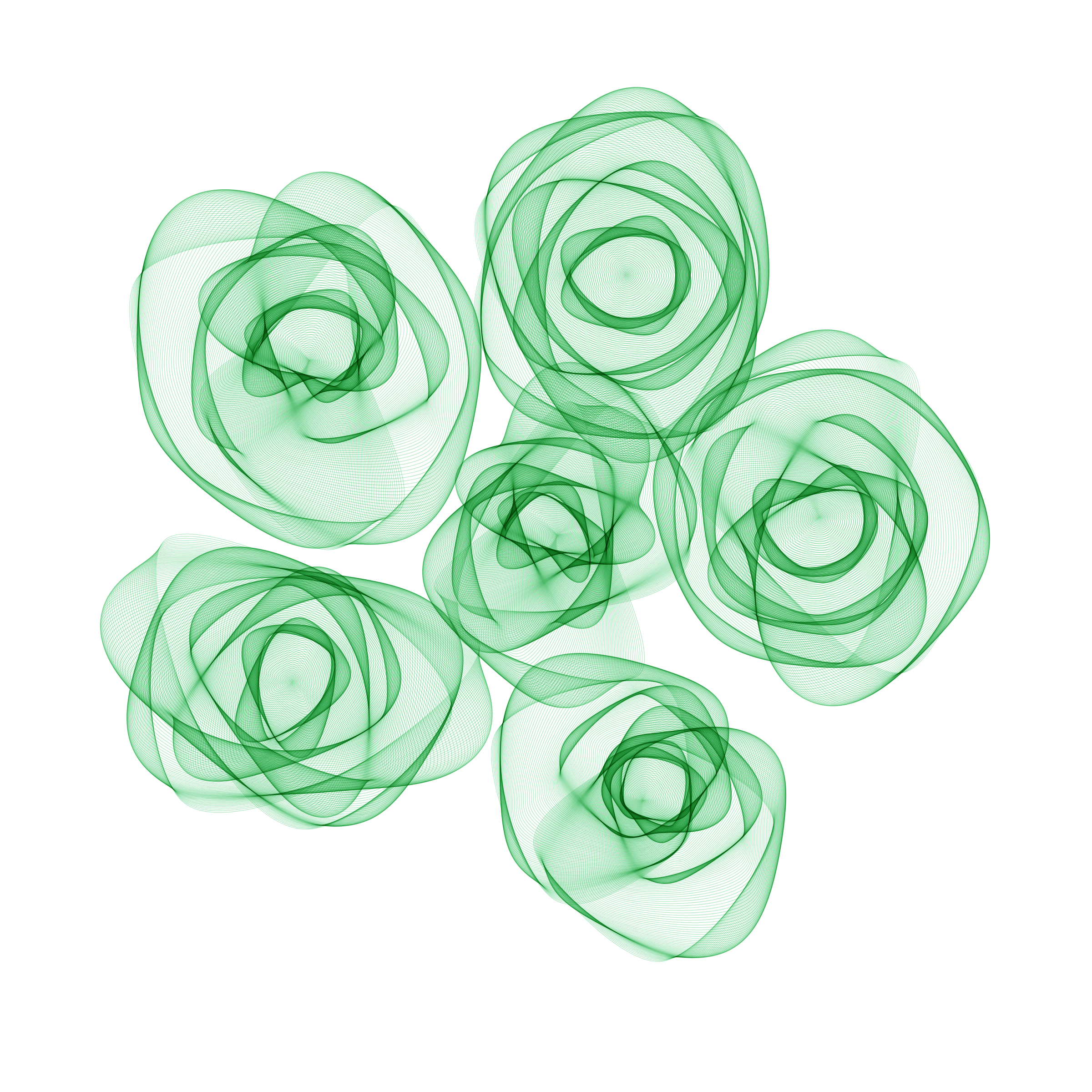 Art Blocks - Art Blocks v2 - Flowers #157 - NFT # 116000157