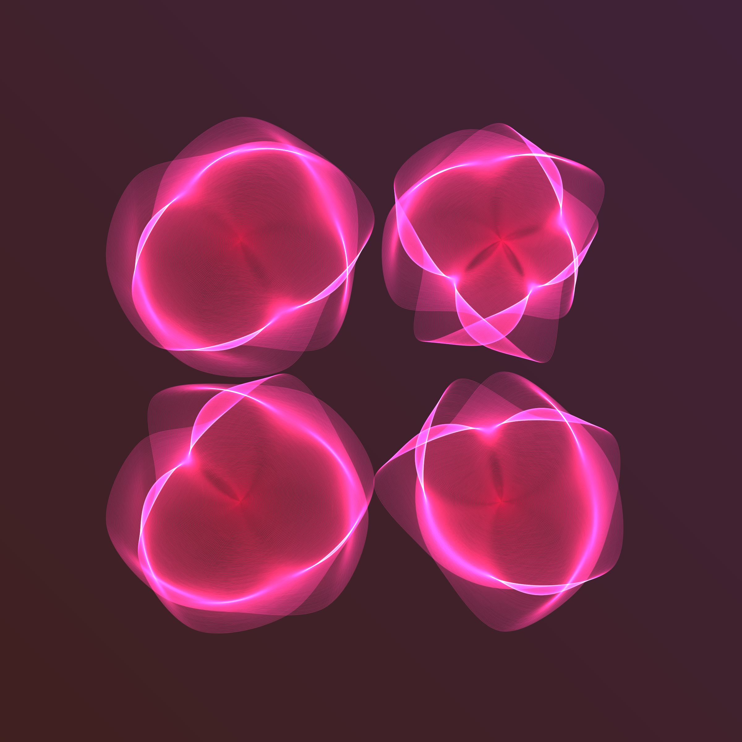 Art Blocks - Art Blocks v2 - Flowers #162 - NFT # 116000162