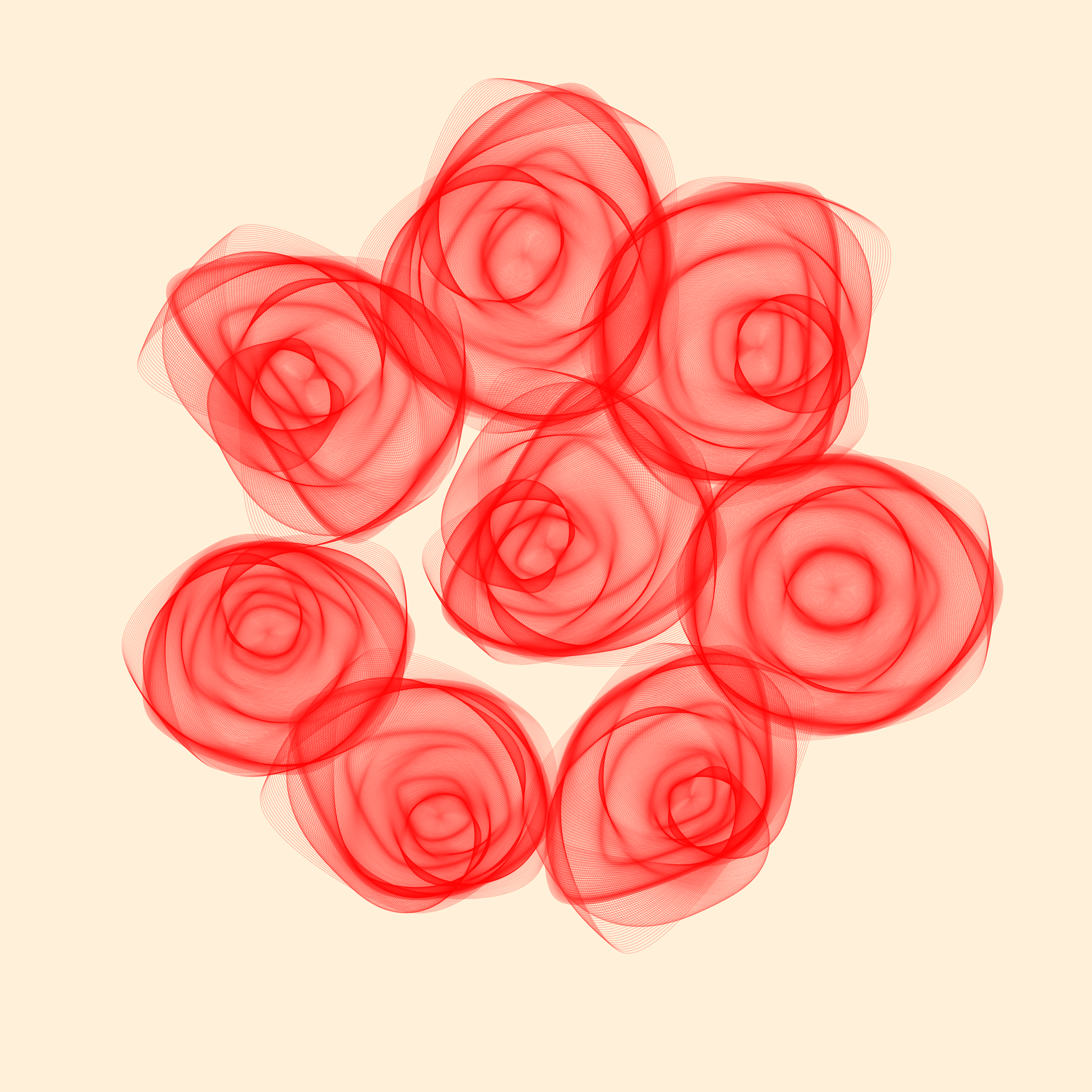 Art Blocks - Art Blocks v2 - Flowers #174 - NFT # 116000174