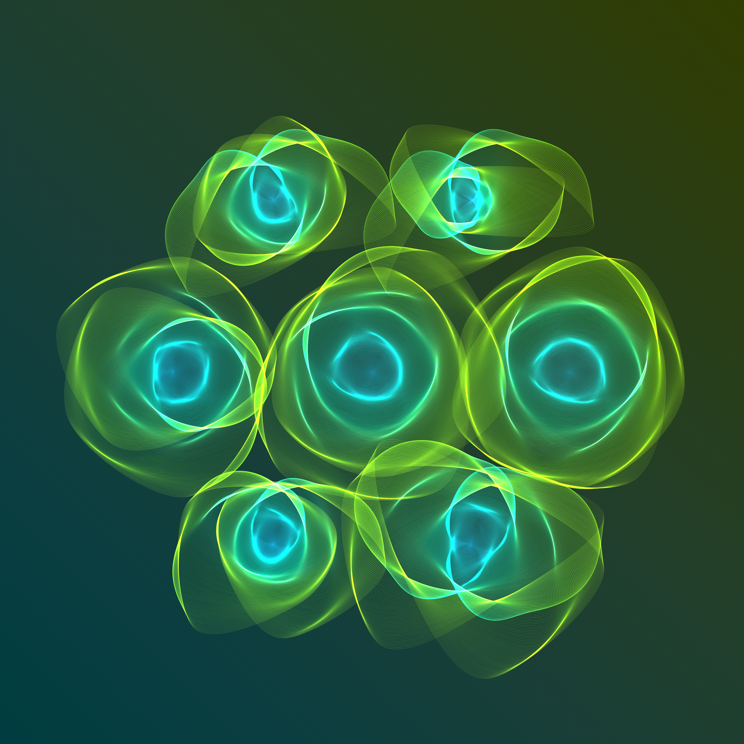 Art Blocks - Art Blocks v2 - Flowers #180 - NFT # 116000180