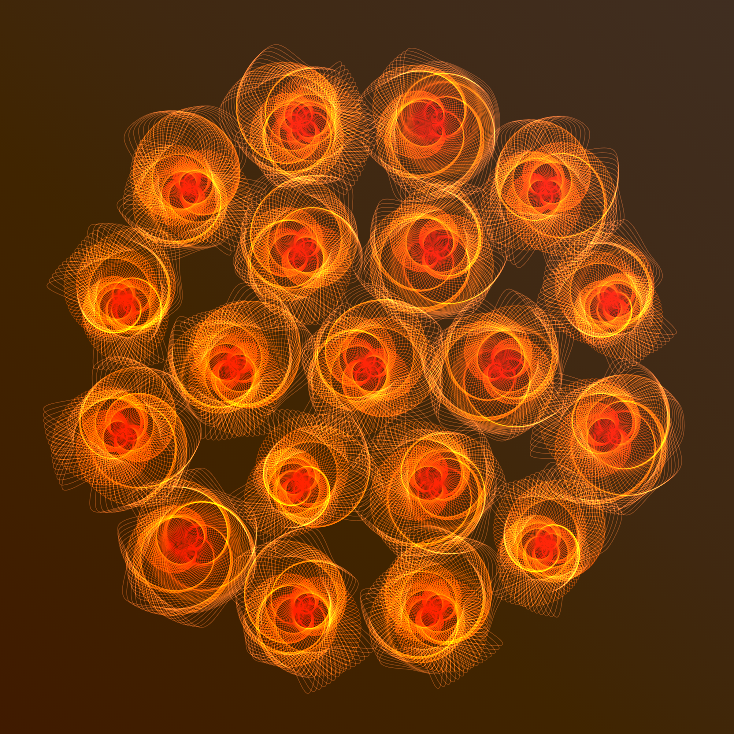 Art Blocks - Art Blocks v2 - Flowers #181 - NFT # 116000181