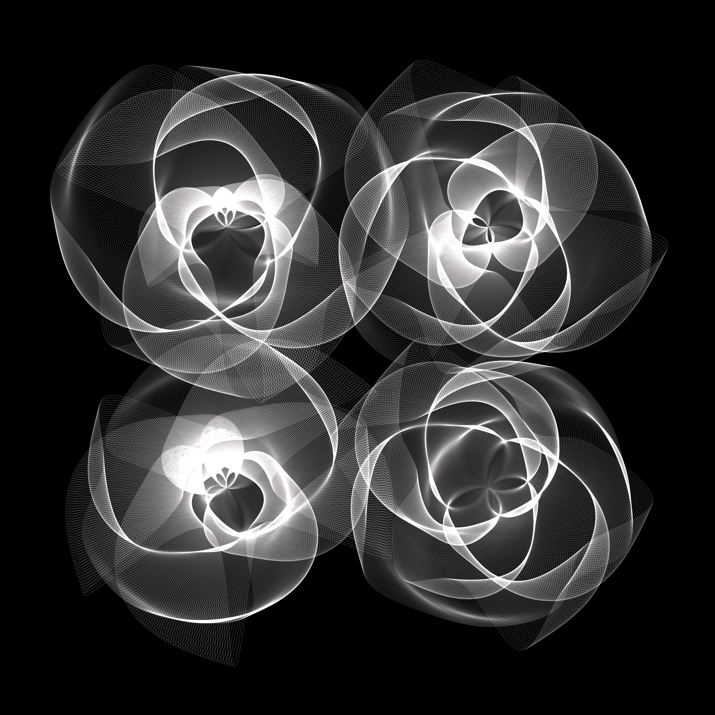 Art Blocks - Art Blocks v2 - Flowers #190 - NFT # 116000190