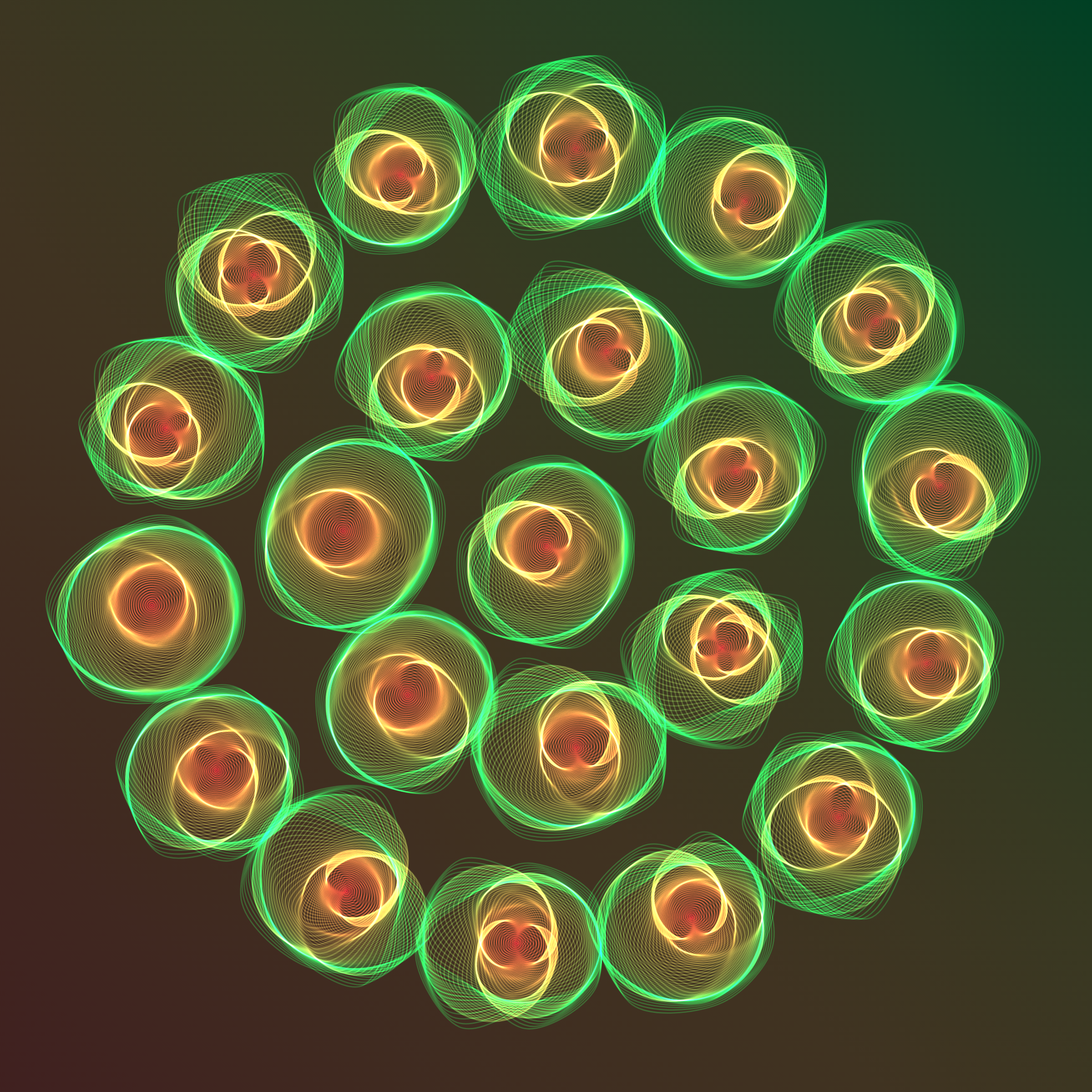 Art Blocks - Art Blocks v2 - Flowers #191 - NFT # 116000191