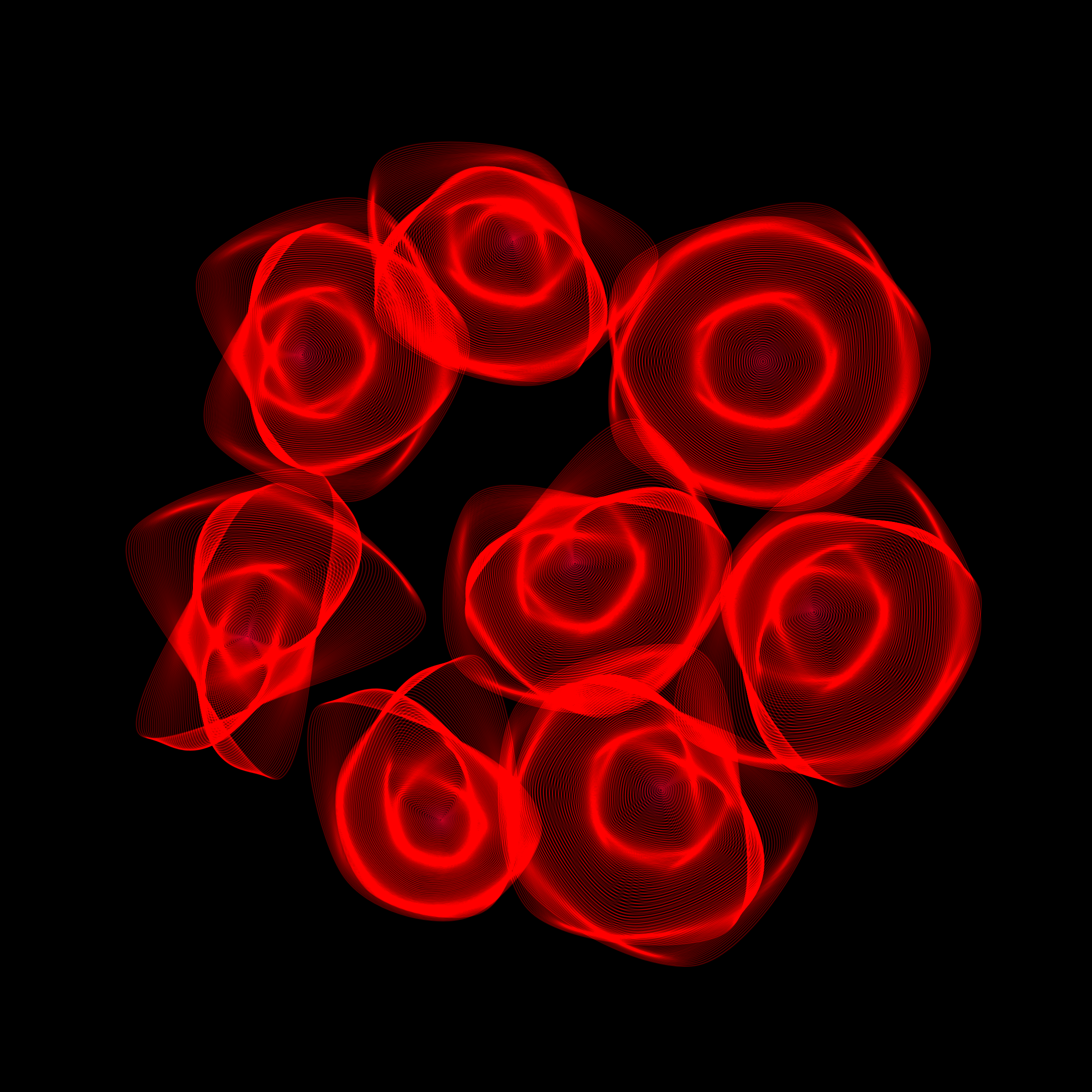 Art Blocks - Art Blocks v2 - Flowers #197 - NFT # 116000197