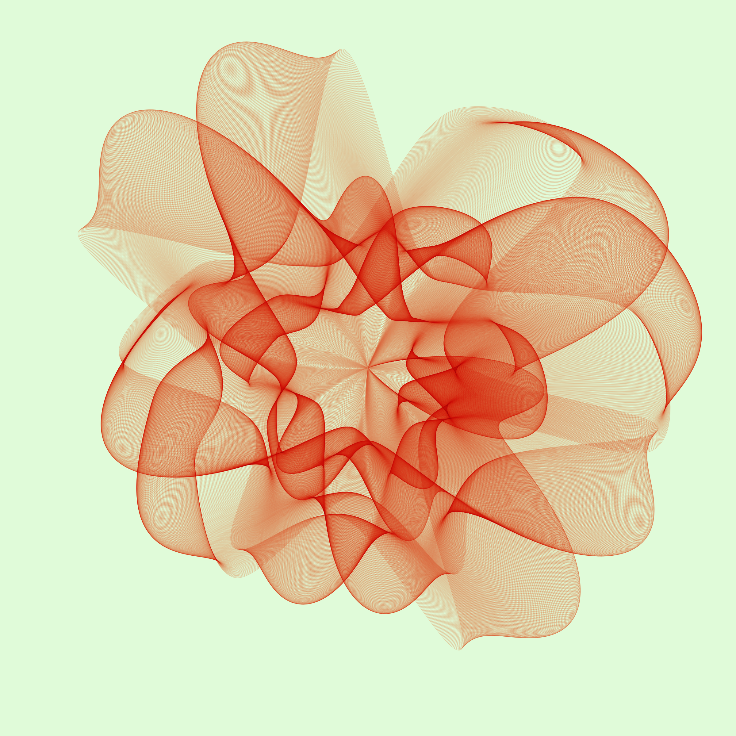 Art Blocks - Art Blocks v2 - Flowers #203 - NFT # 116000203