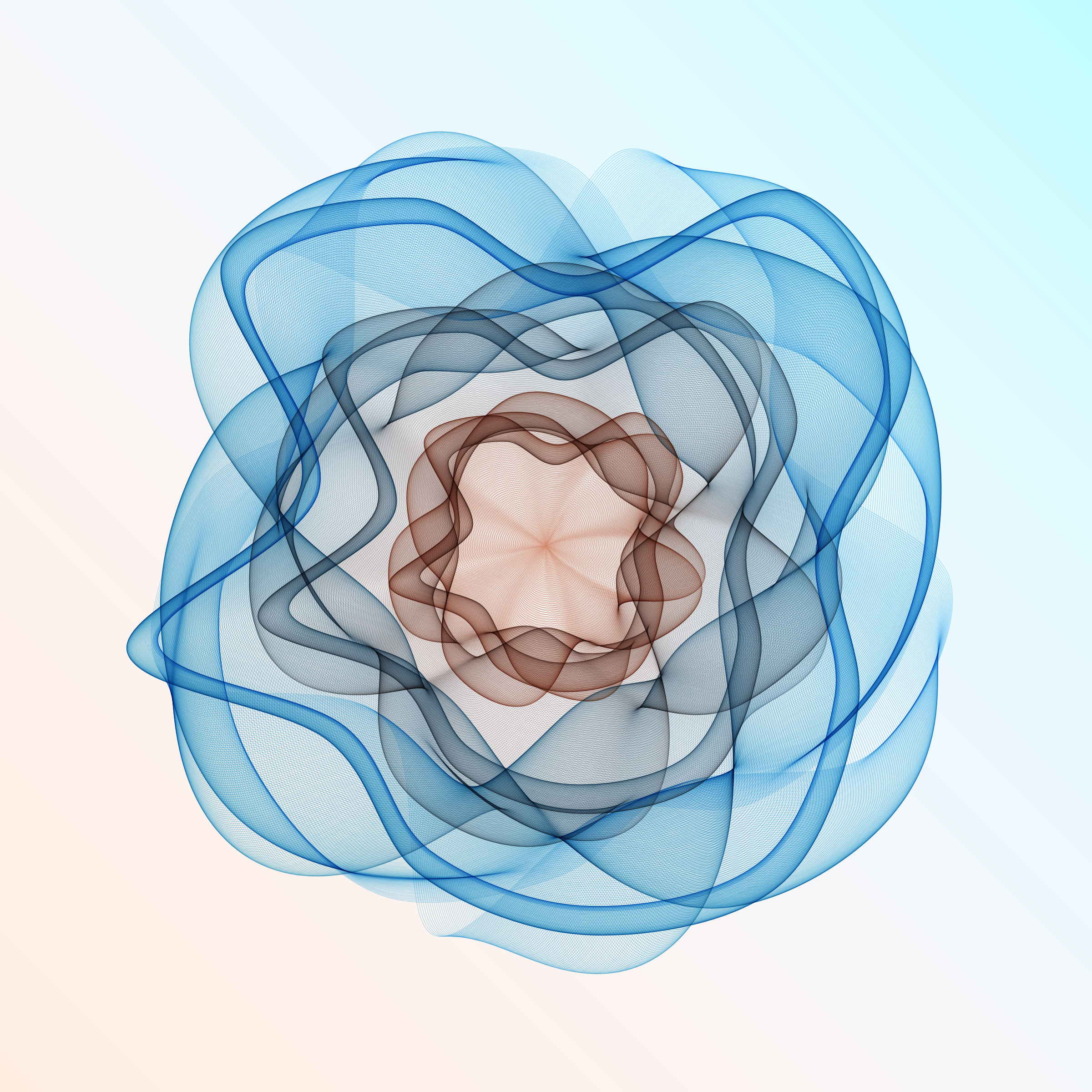 Art Blocks - Art Blocks v2 - Flowers #209 - NFT # 116000209