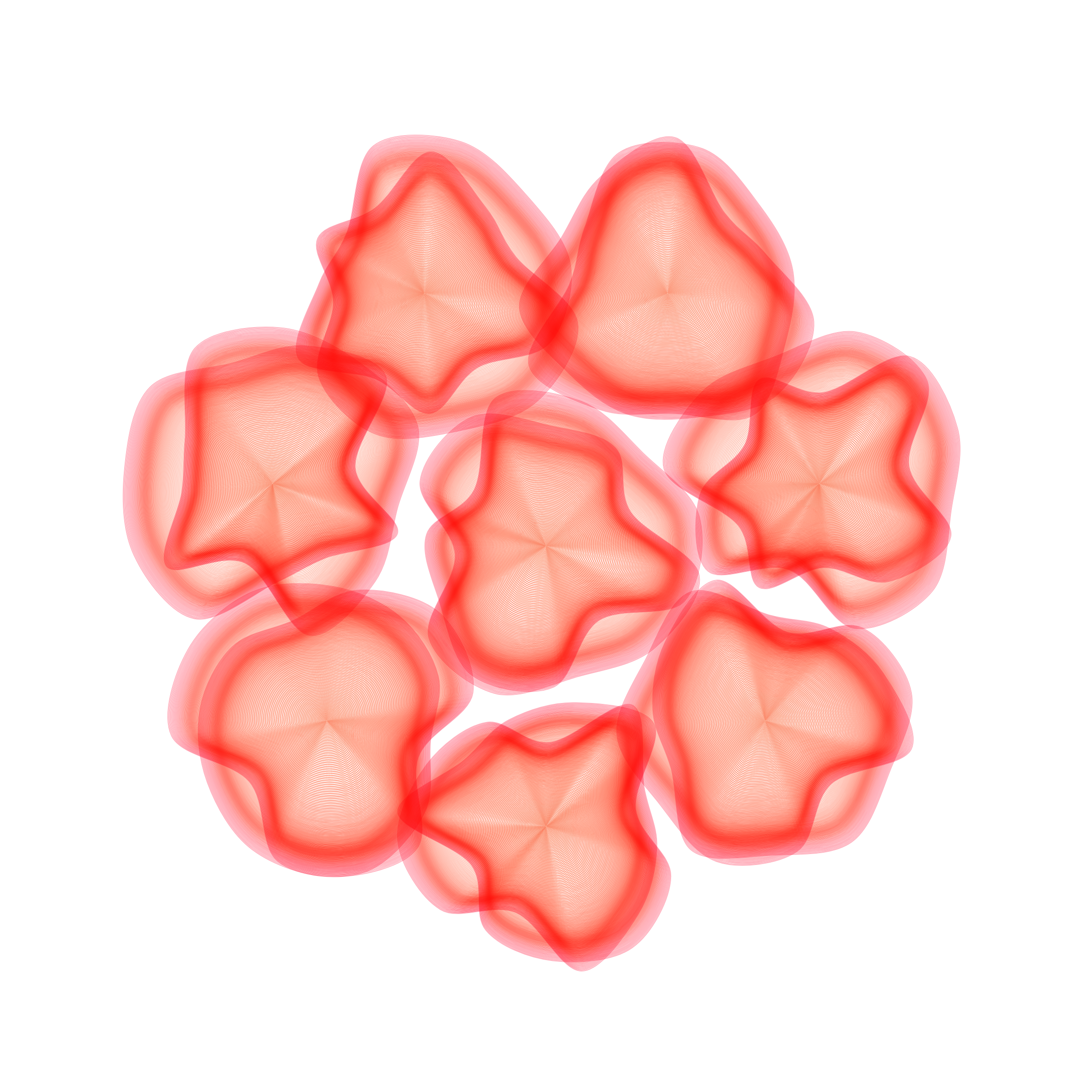 Art Blocks - Art Blocks v2 - Flowers #210 - NFT # 116000210