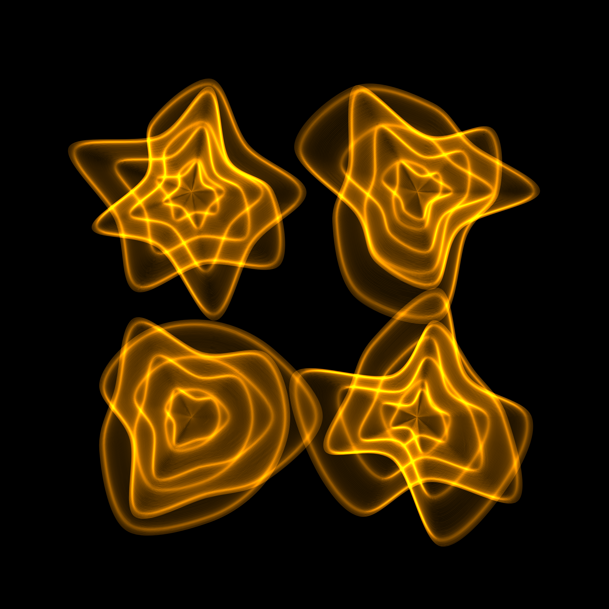 Art Blocks - Art Blocks v2 - Flowers #225 - NFT # 116000225