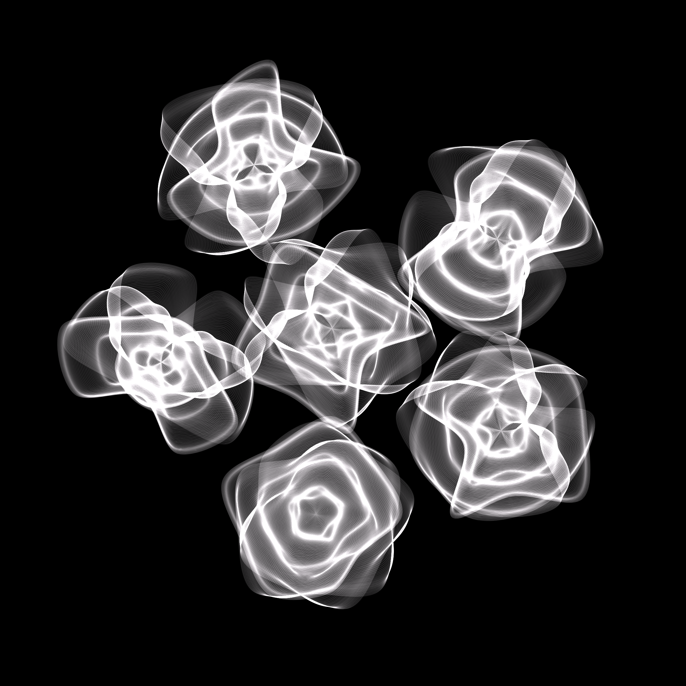 Art Blocks - Art Blocks v2 - Flowers #237 - NFT # 116000237