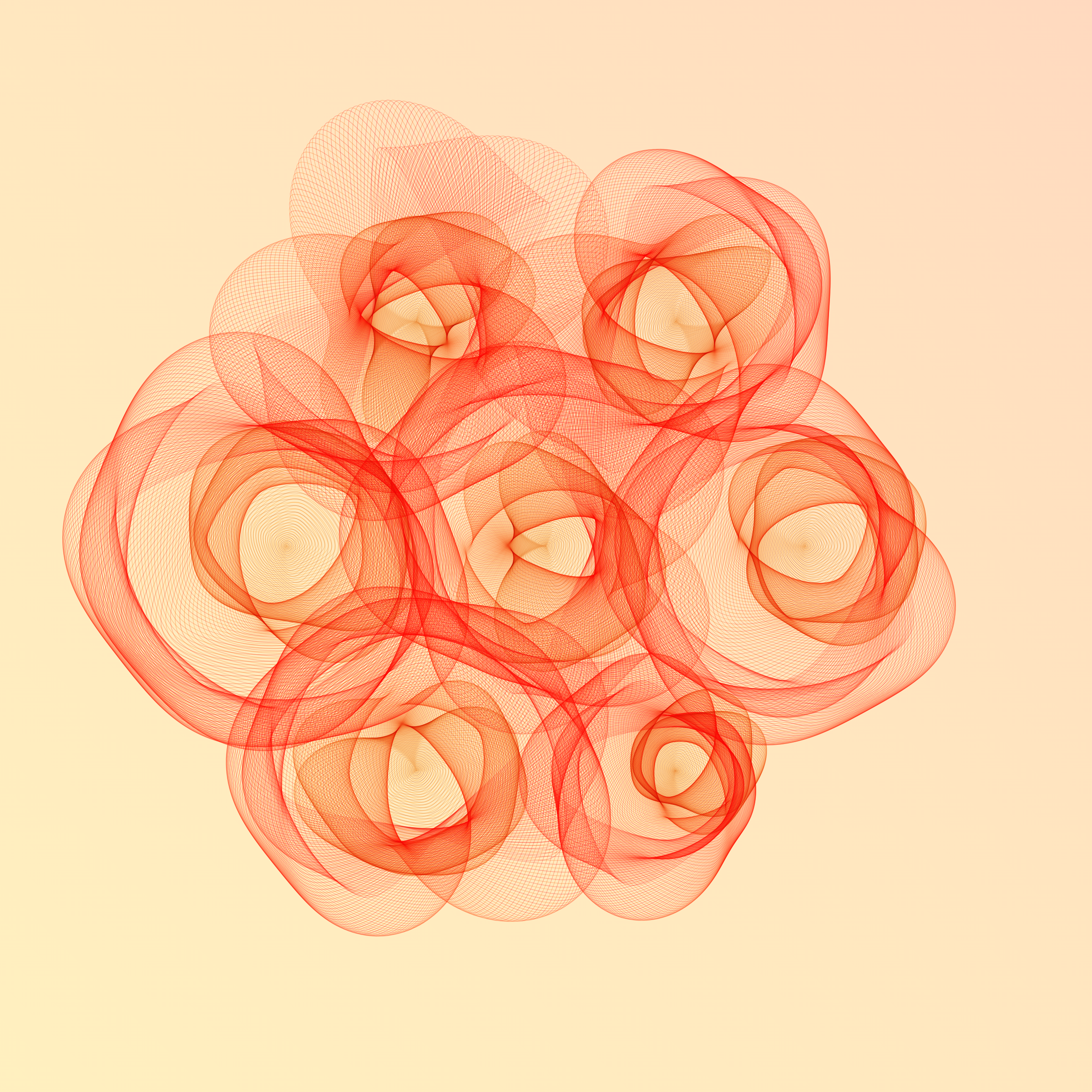 Art Blocks - Art Blocks v2 - Flowers #242 - NFT # 116000242