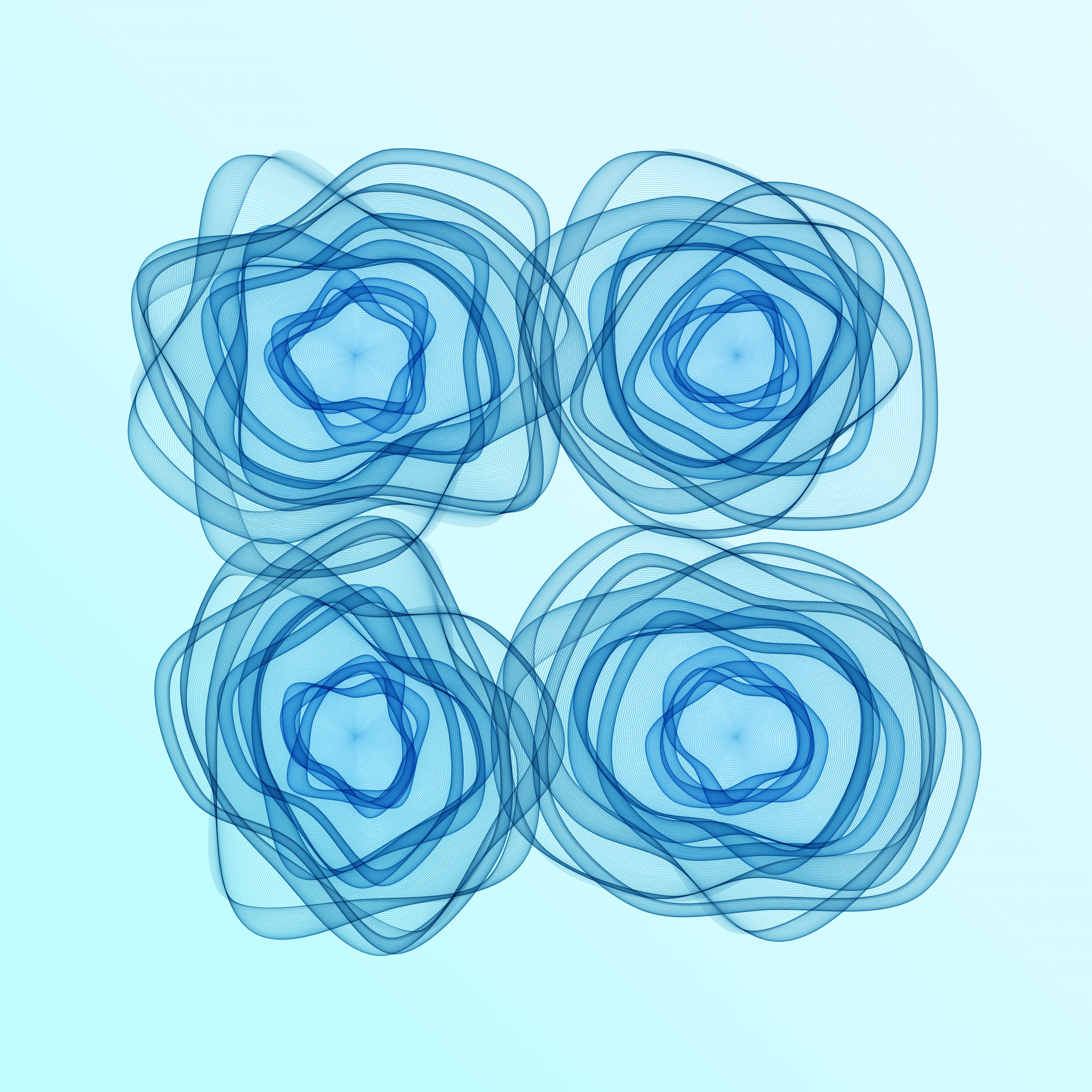 Art Blocks - Art Blocks v2 - Flowers #243 - NFT # 116000243