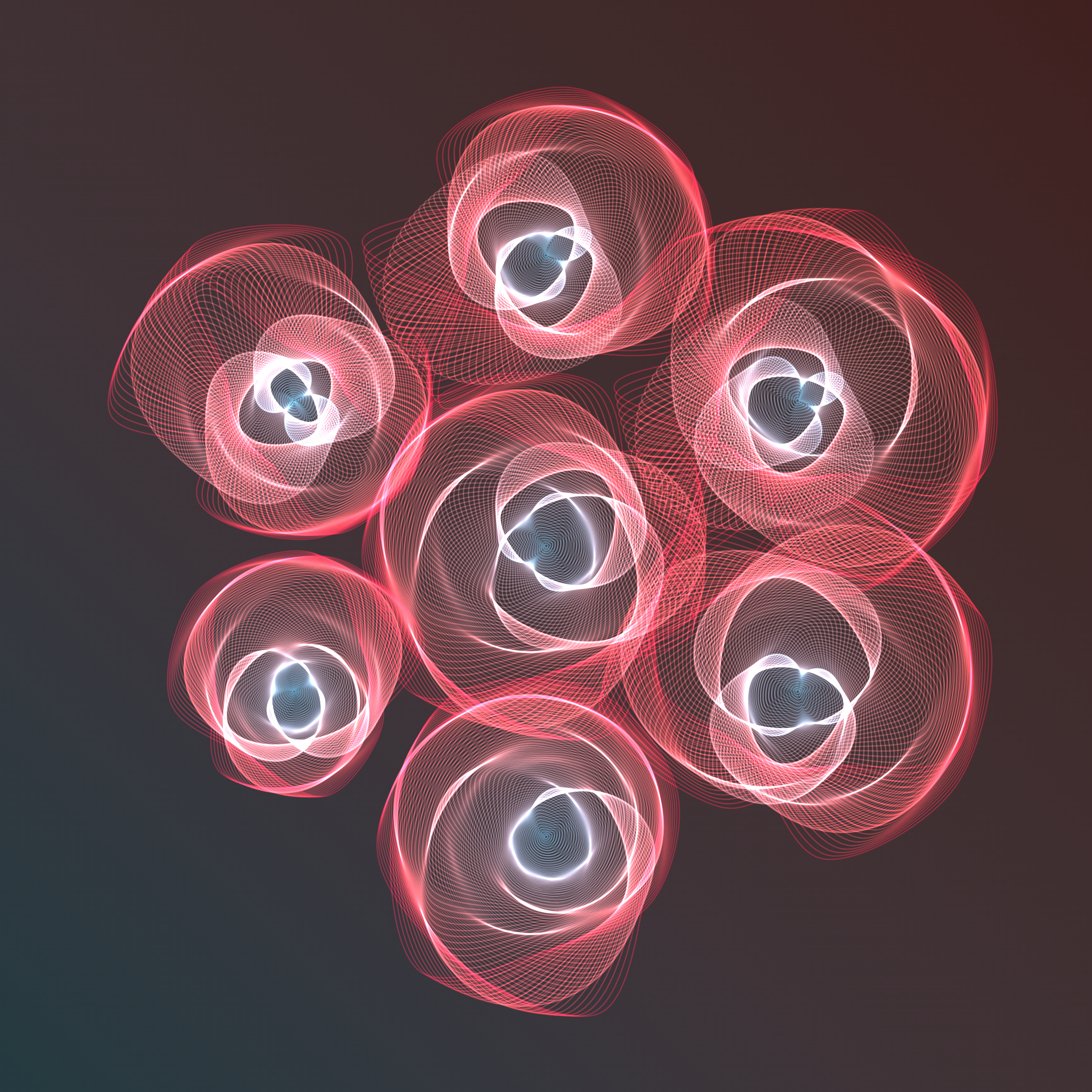 Art Blocks - Art Blocks v2 - Flowers #245 - NFT # 116000245