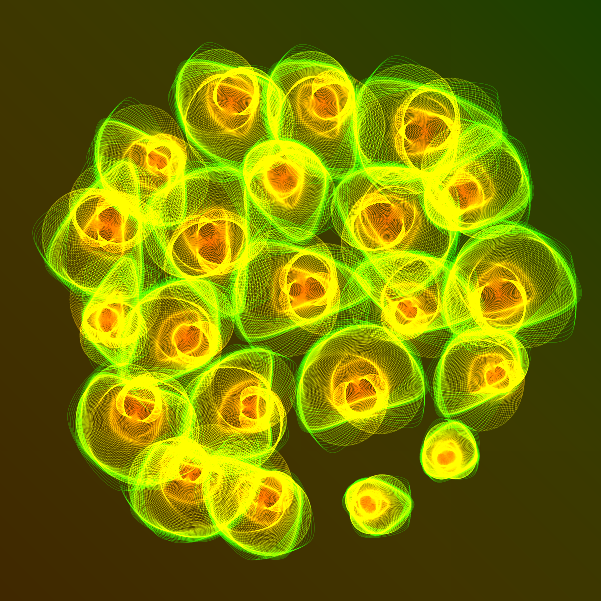 Art Blocks - Art Blocks v2 - Flowers #248 - NFT # 116000248